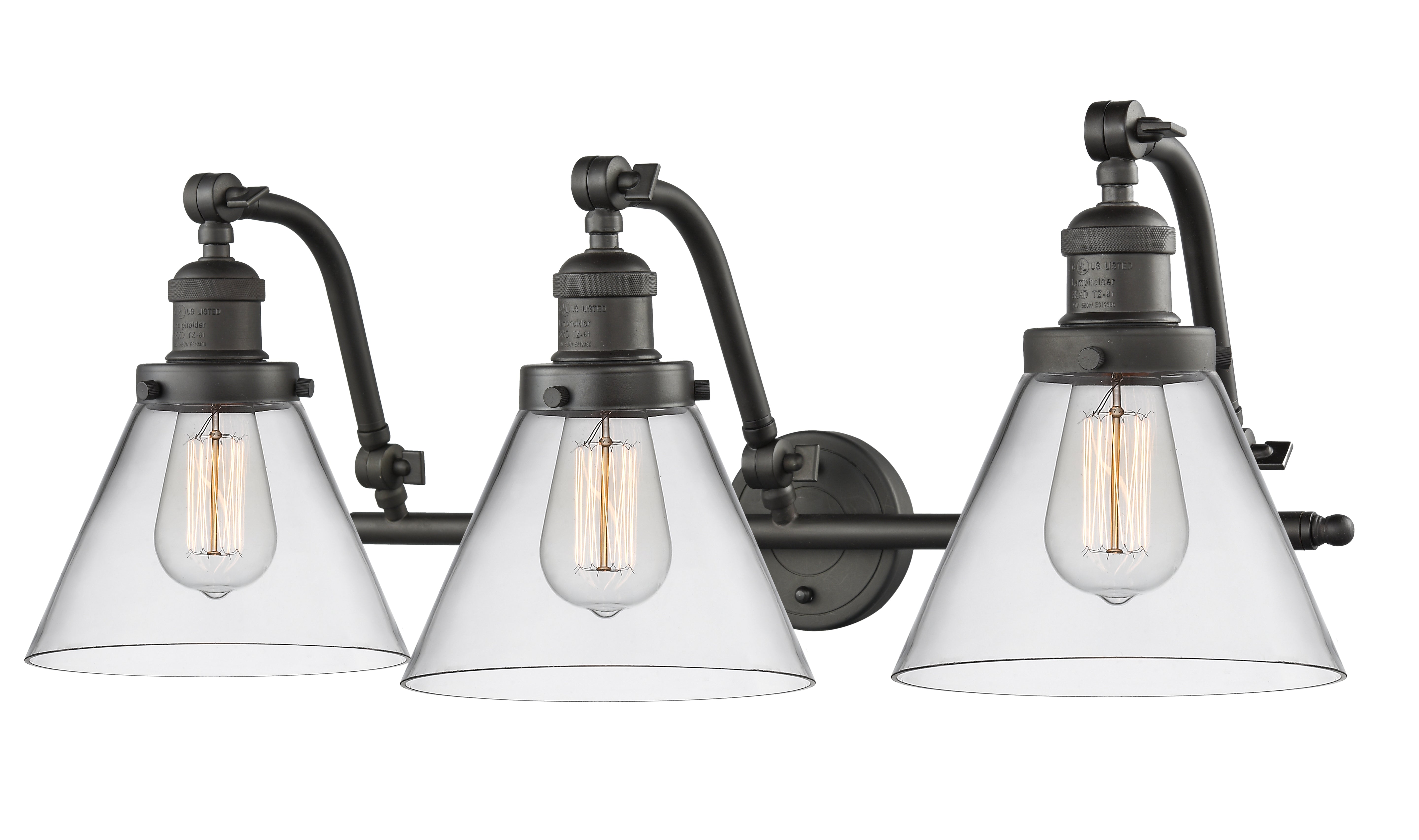 Franklin Restoration Vanity Light Cast Brass