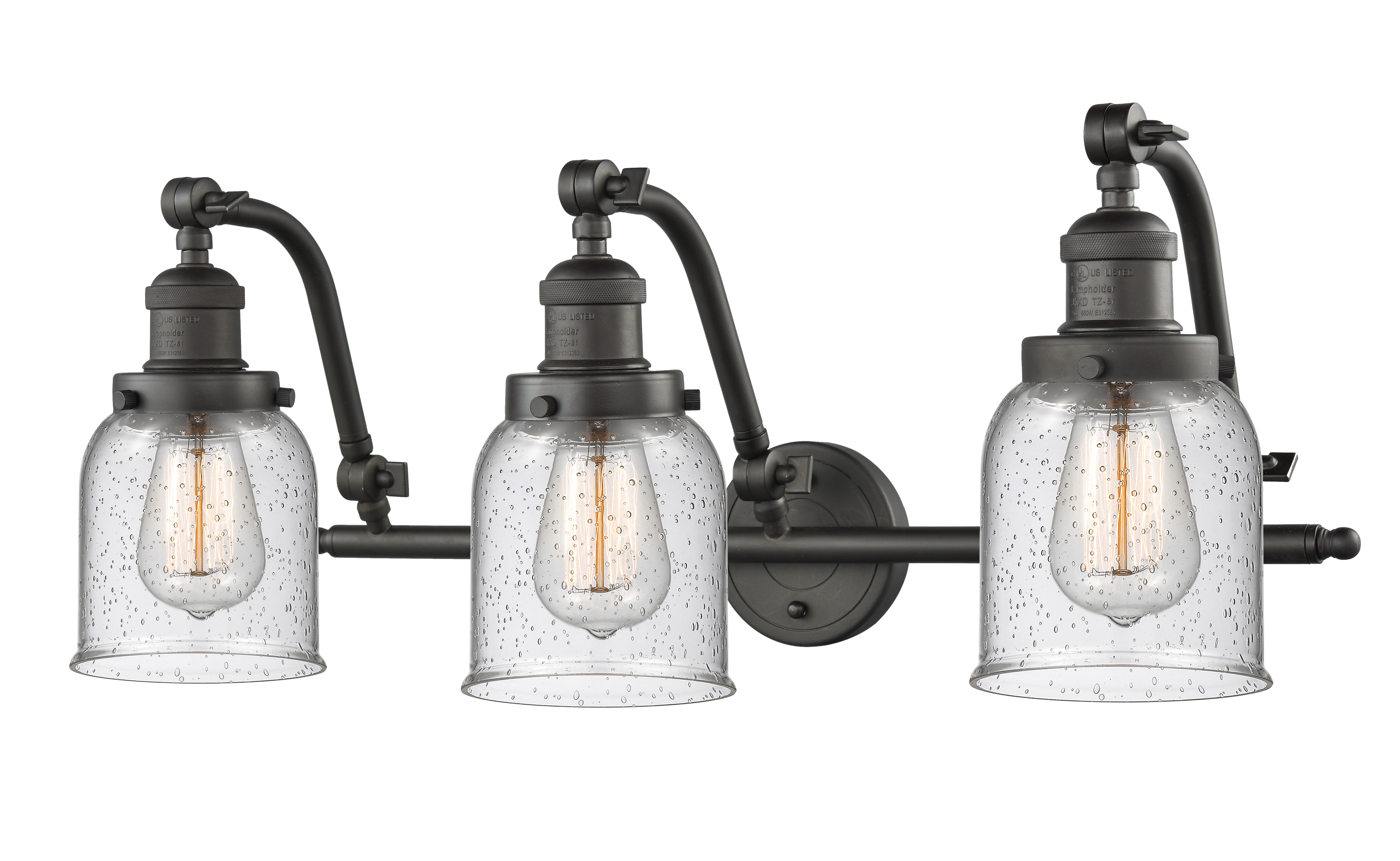 Franklin Restoration Vanity Cast Brass Dimmable