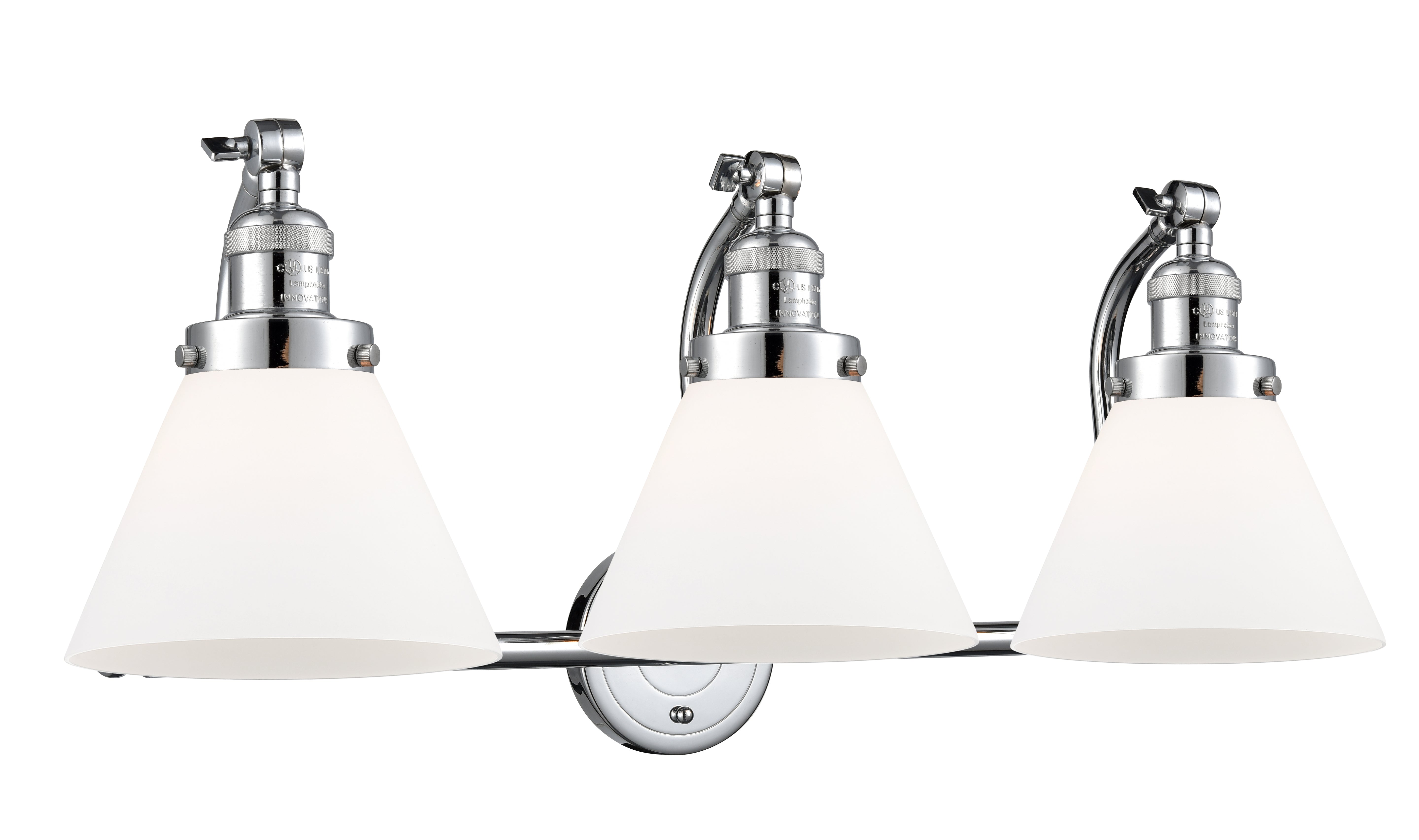 Franklin Restoration Vanity Light Cast Brass