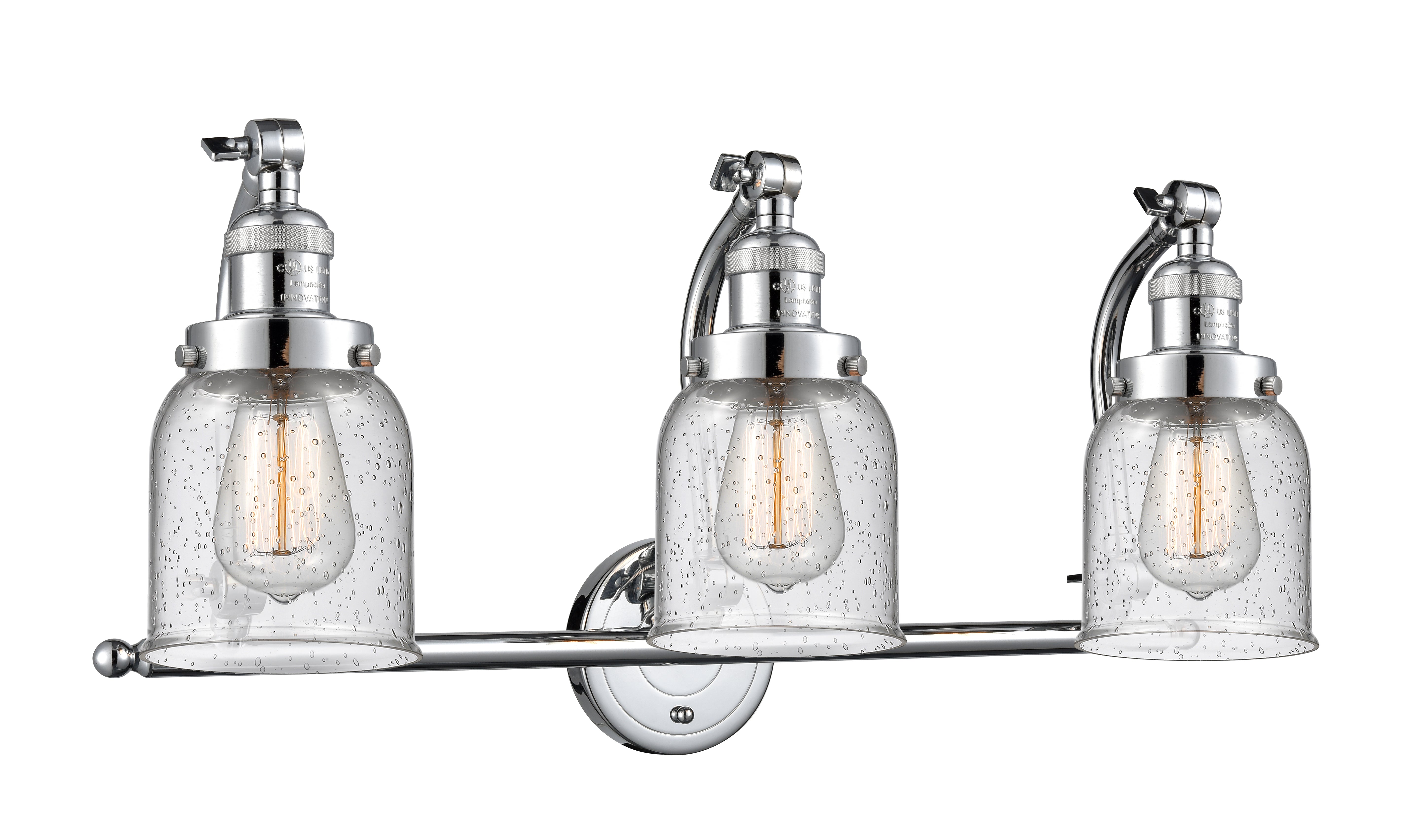 Franklin Restoration Vanity Cast Brass Dimmable