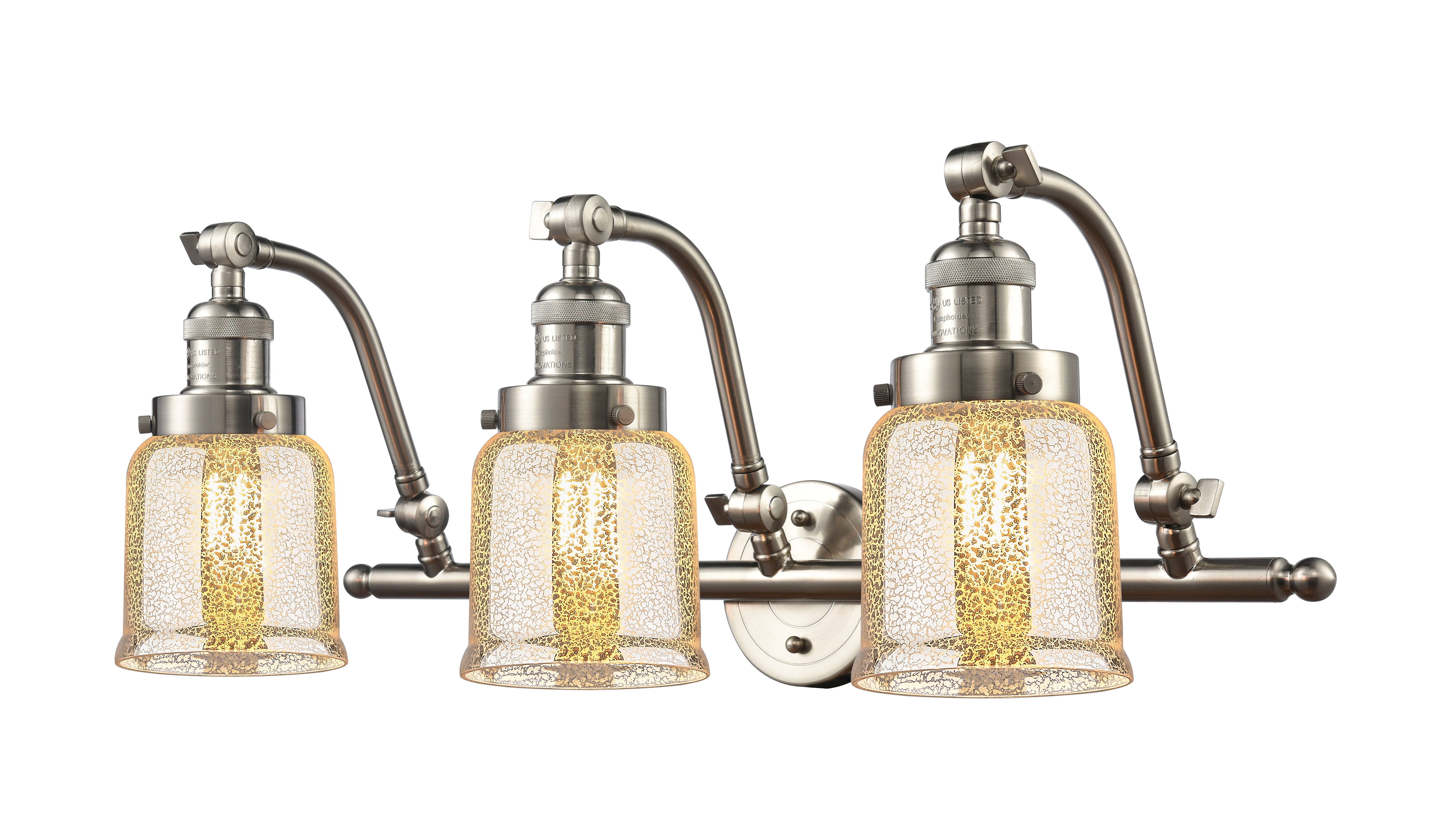 Franklin Restoration Vanity Cast Brass Dimmable