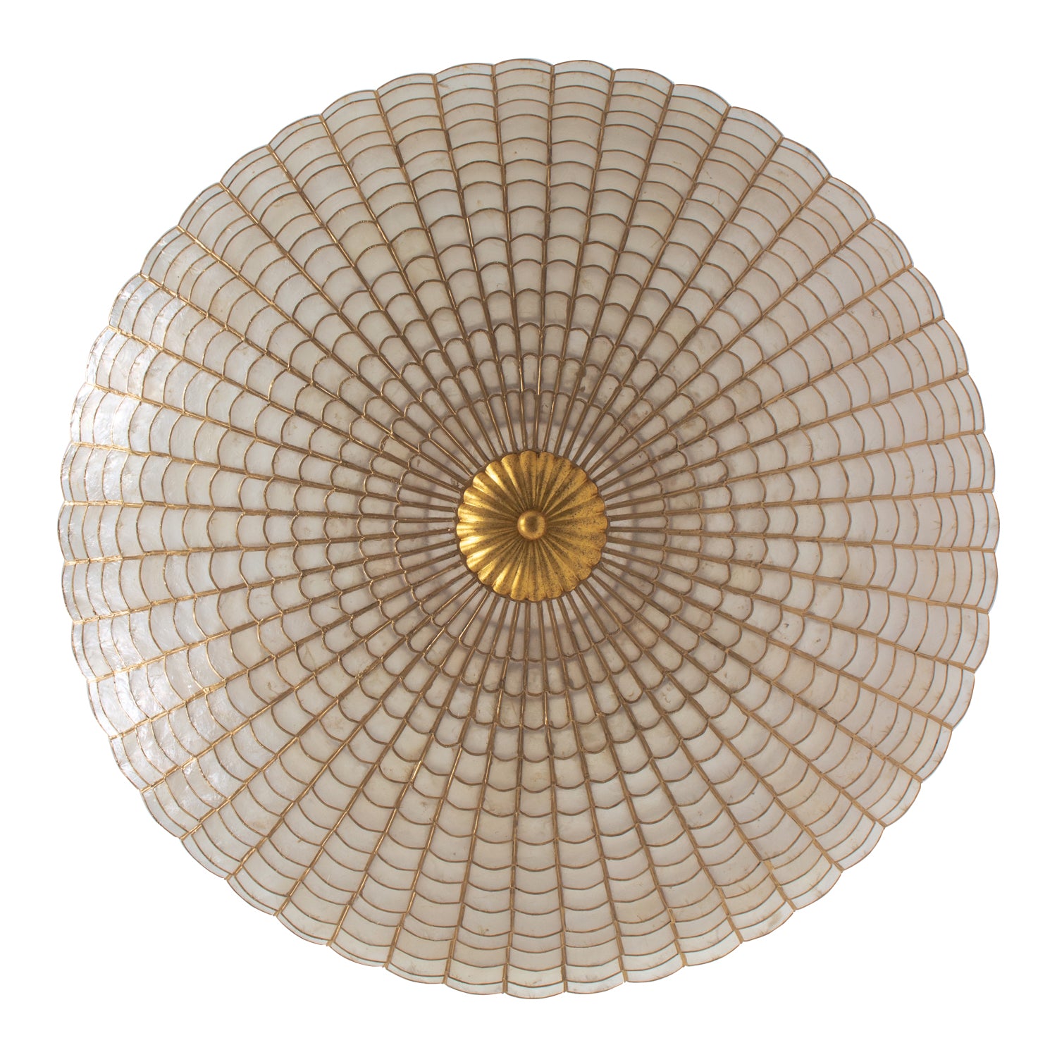 14.5'' Samal 12 Light Oxidized Gold Leaf Chandelier