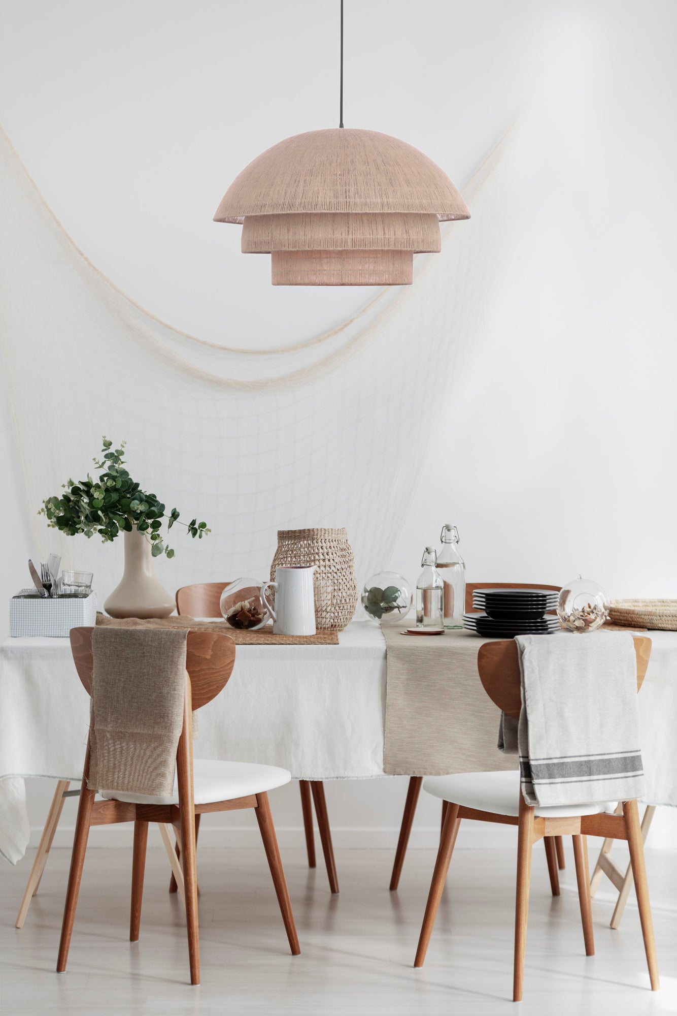 13'' Seychelles 1 Light Matte Black Pendant