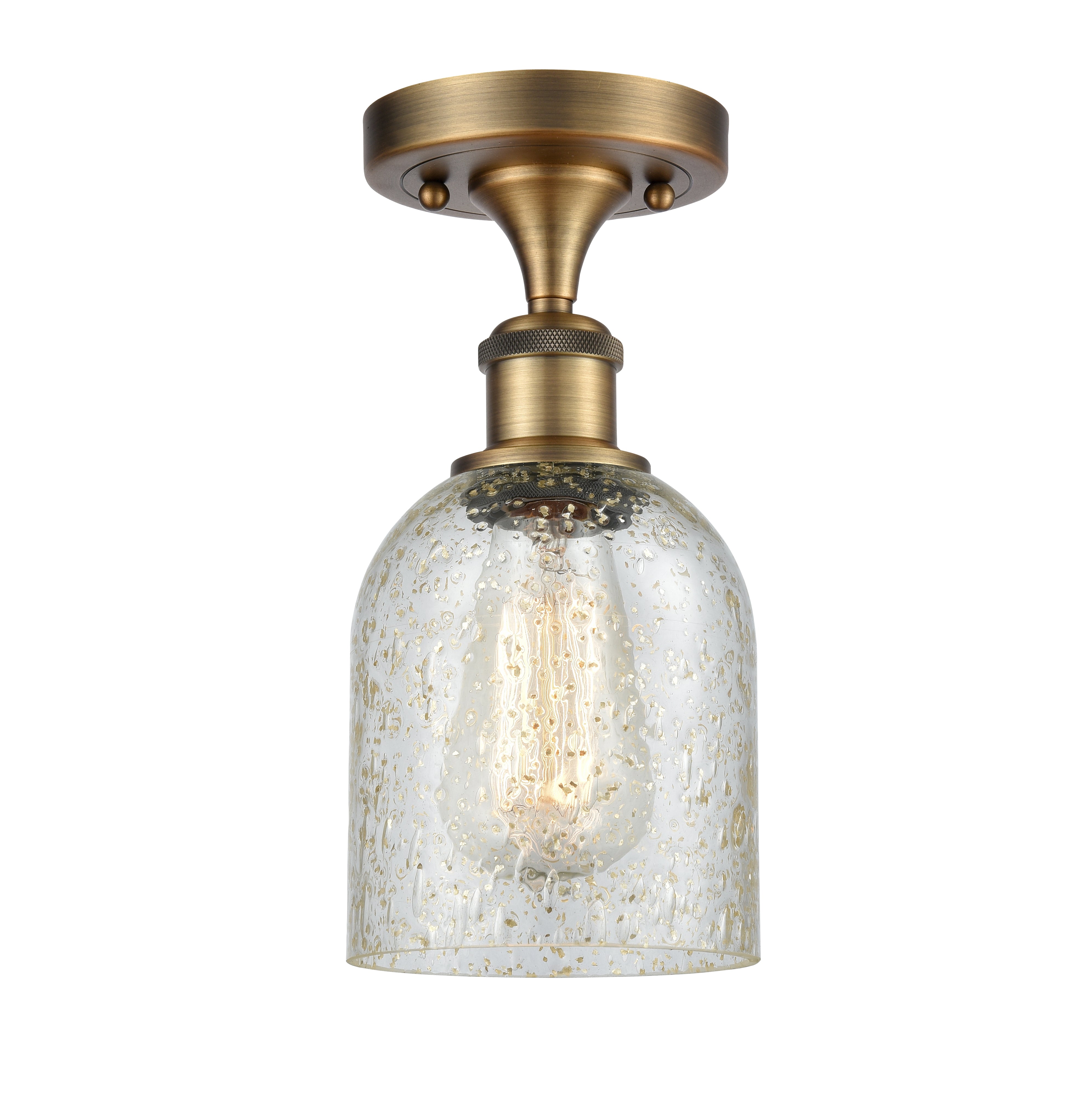 Ballston Semi-Flush Mount | Handcrafted Glass Shade