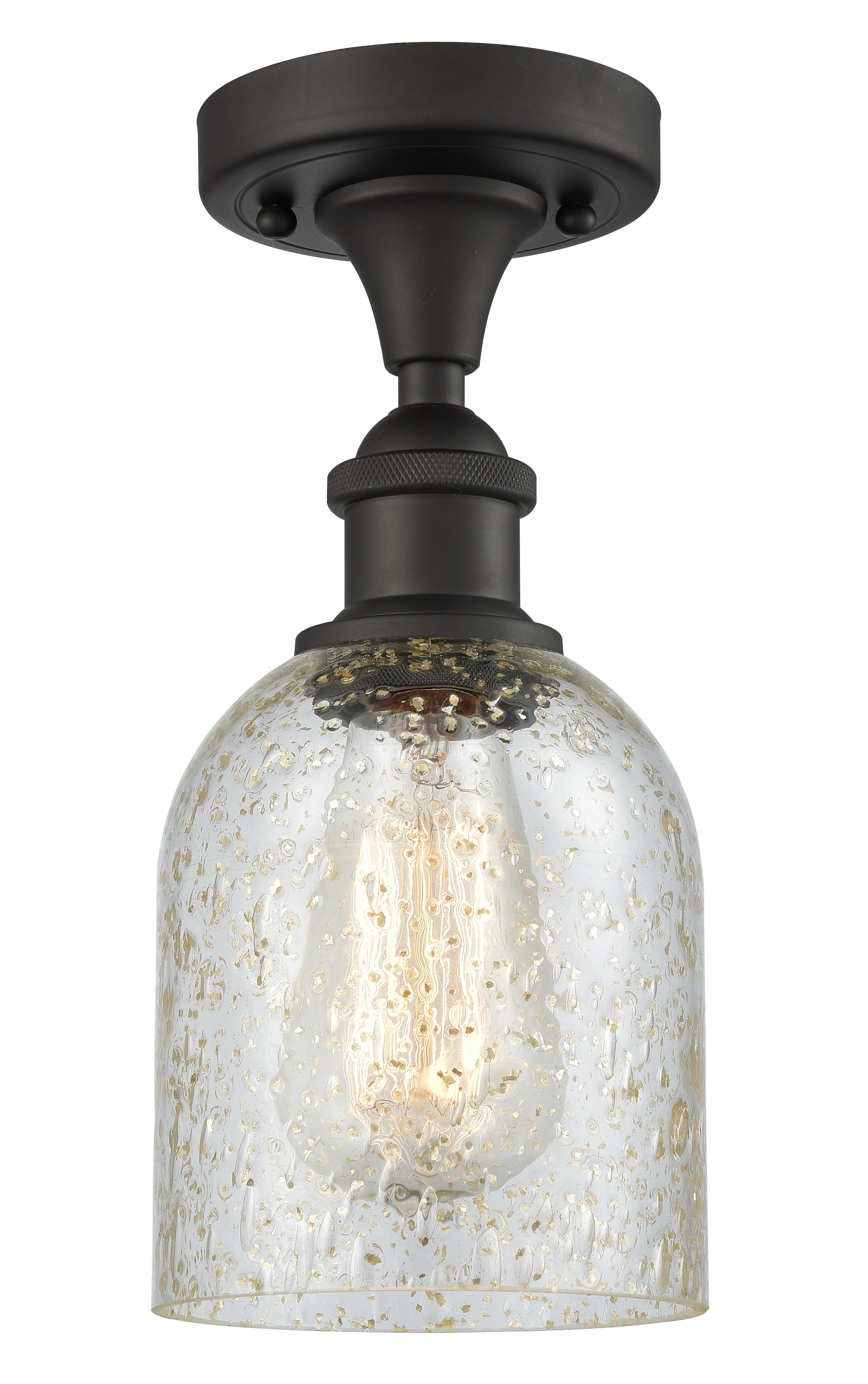 Ballston Semi-Flush Mount | Handcrafted Glass Shade