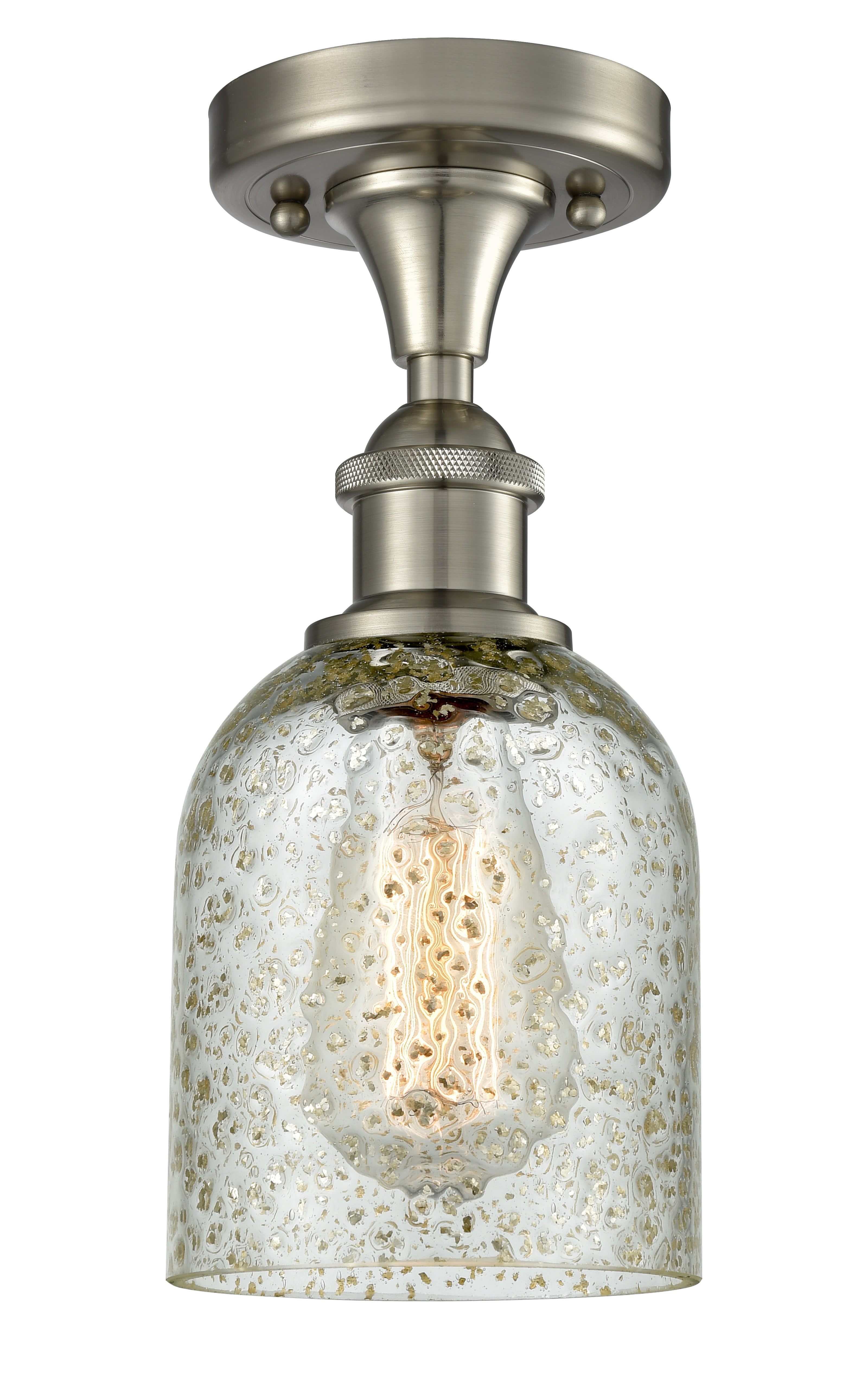 Ballston Semi-Flush Mount | Handcrafted Glass Shade