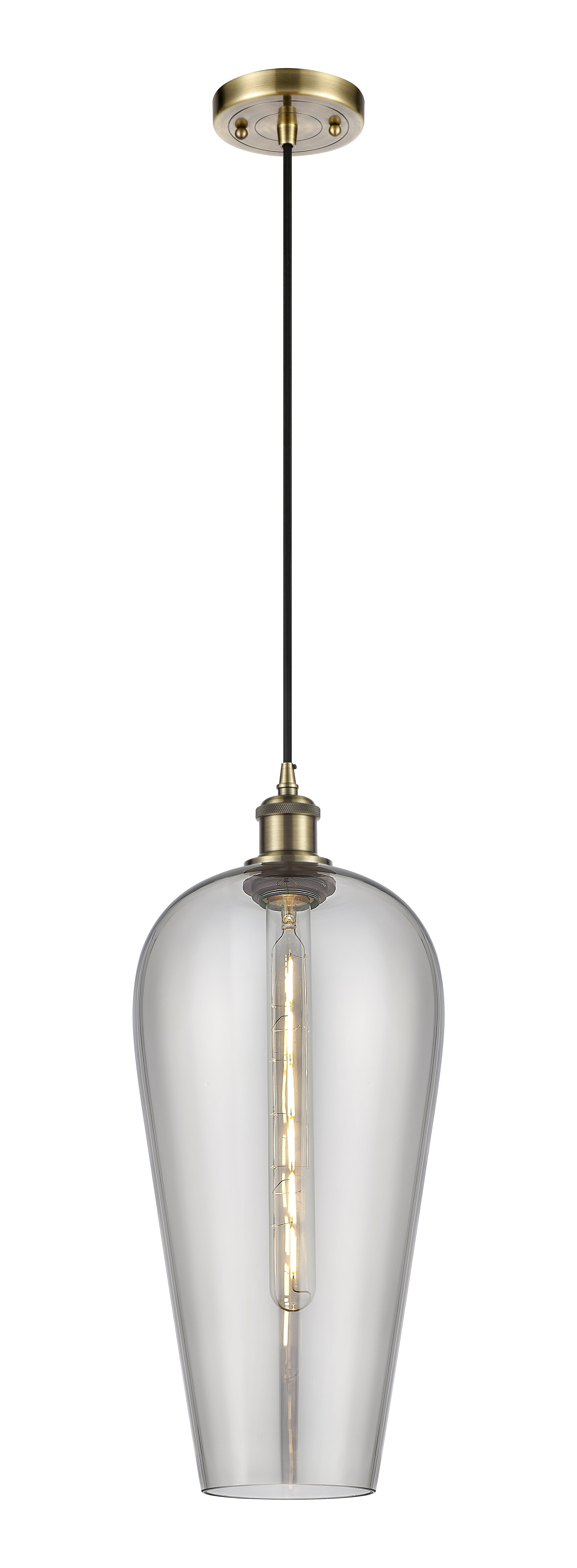 Ballston Mini Pendant Antique Brass Cast
