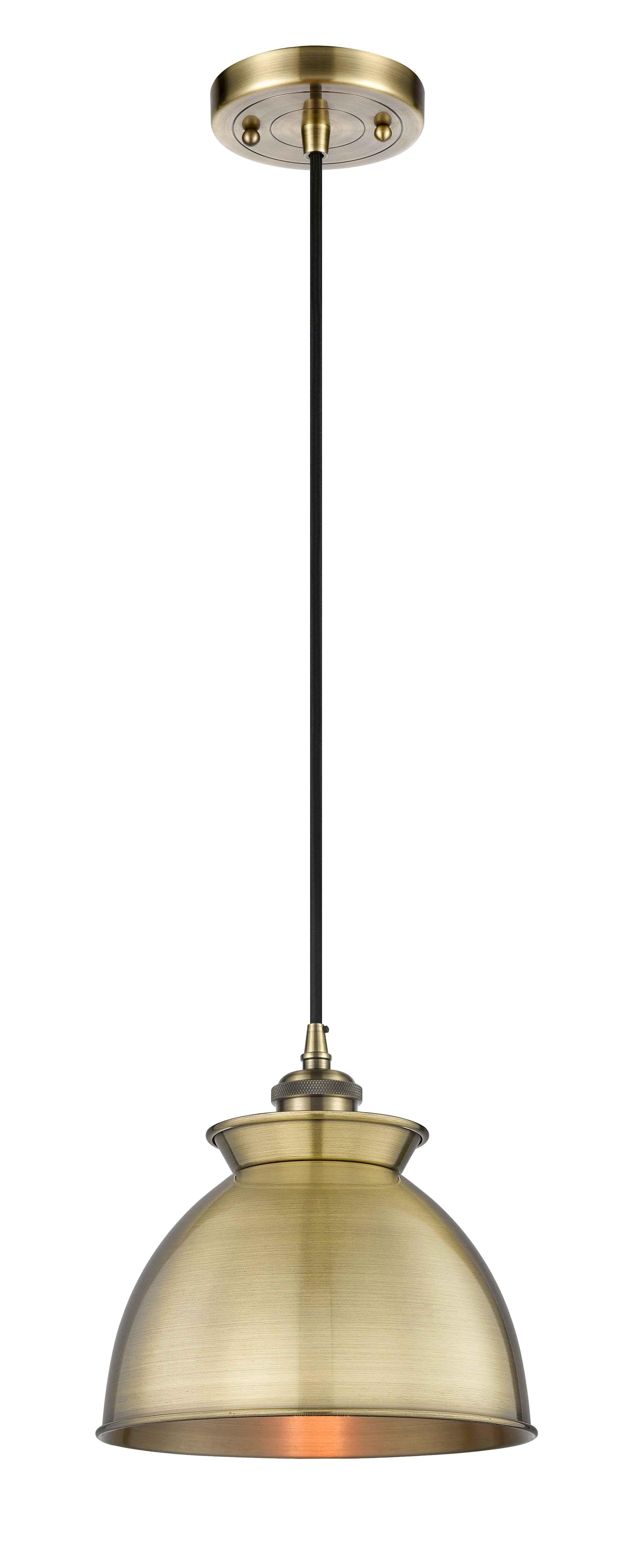 Ballston Mini Pendant Antique Brass Cast