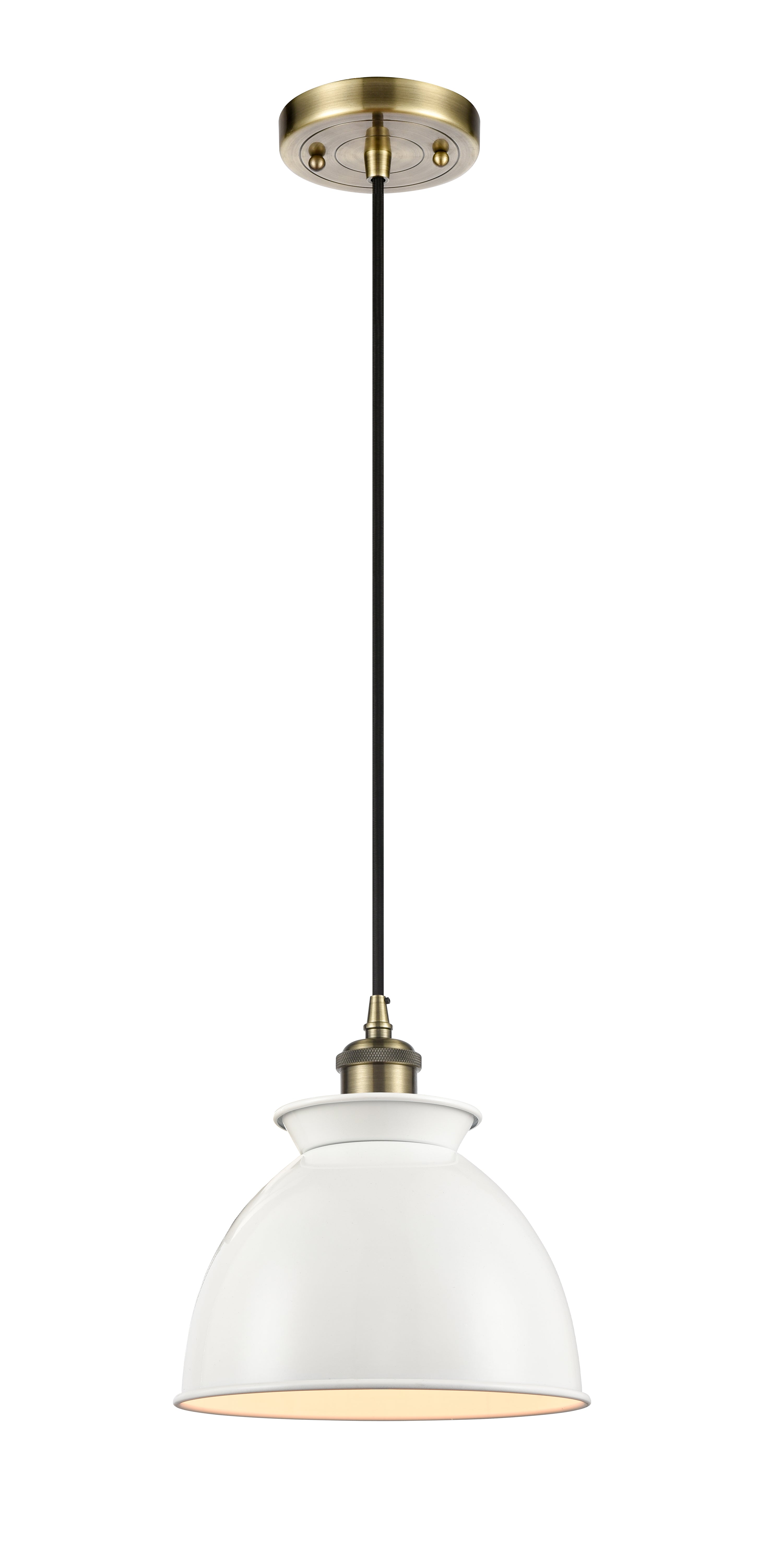 Ballston Mini Pendant Antique Brass Cast