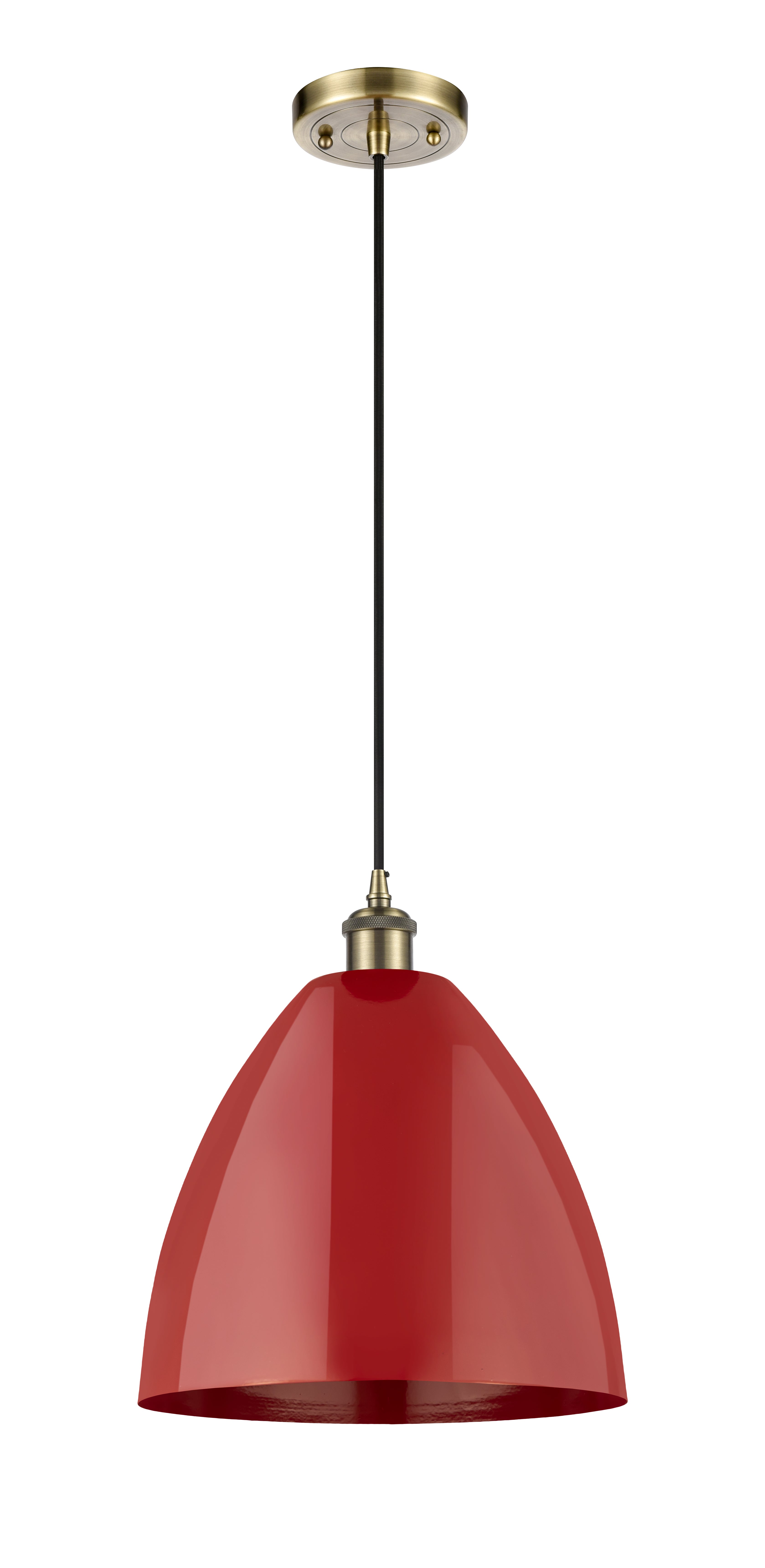 Ballston Mini Pendant Antique Brass Cast
