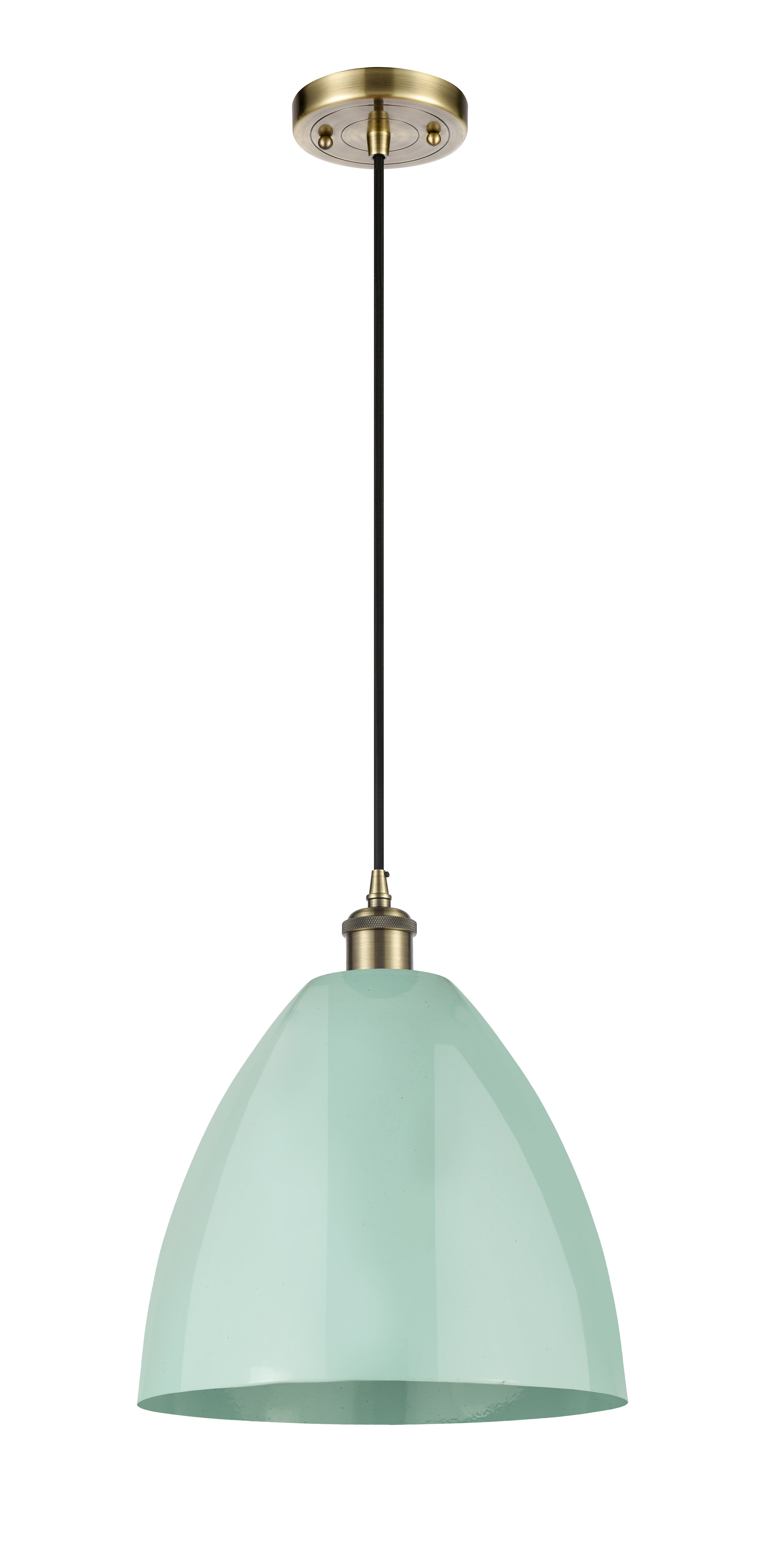 Ballston Mini Pendant Antique Brass Cast