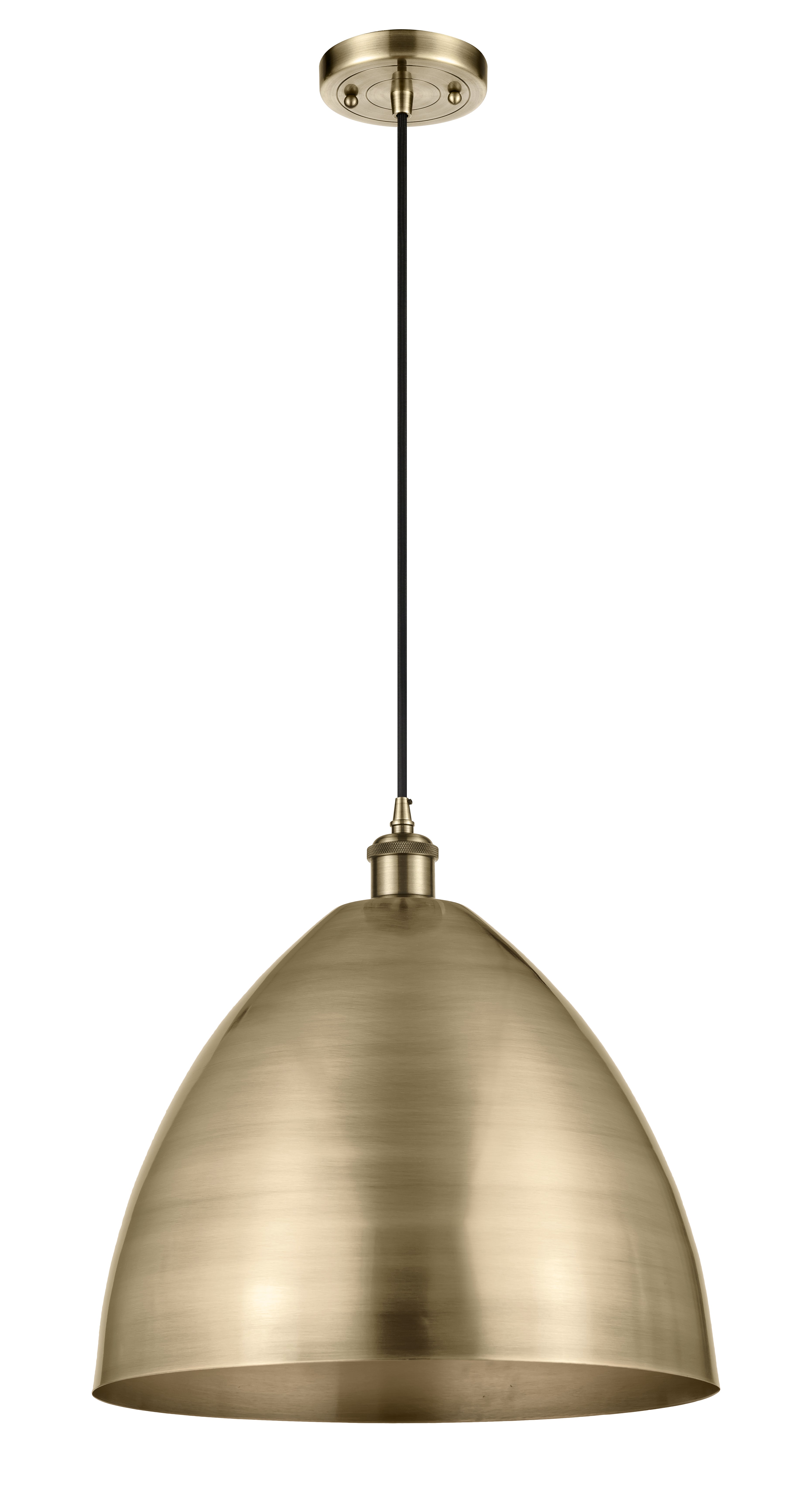 Ballston Mini Pendant Cast Brass Antique