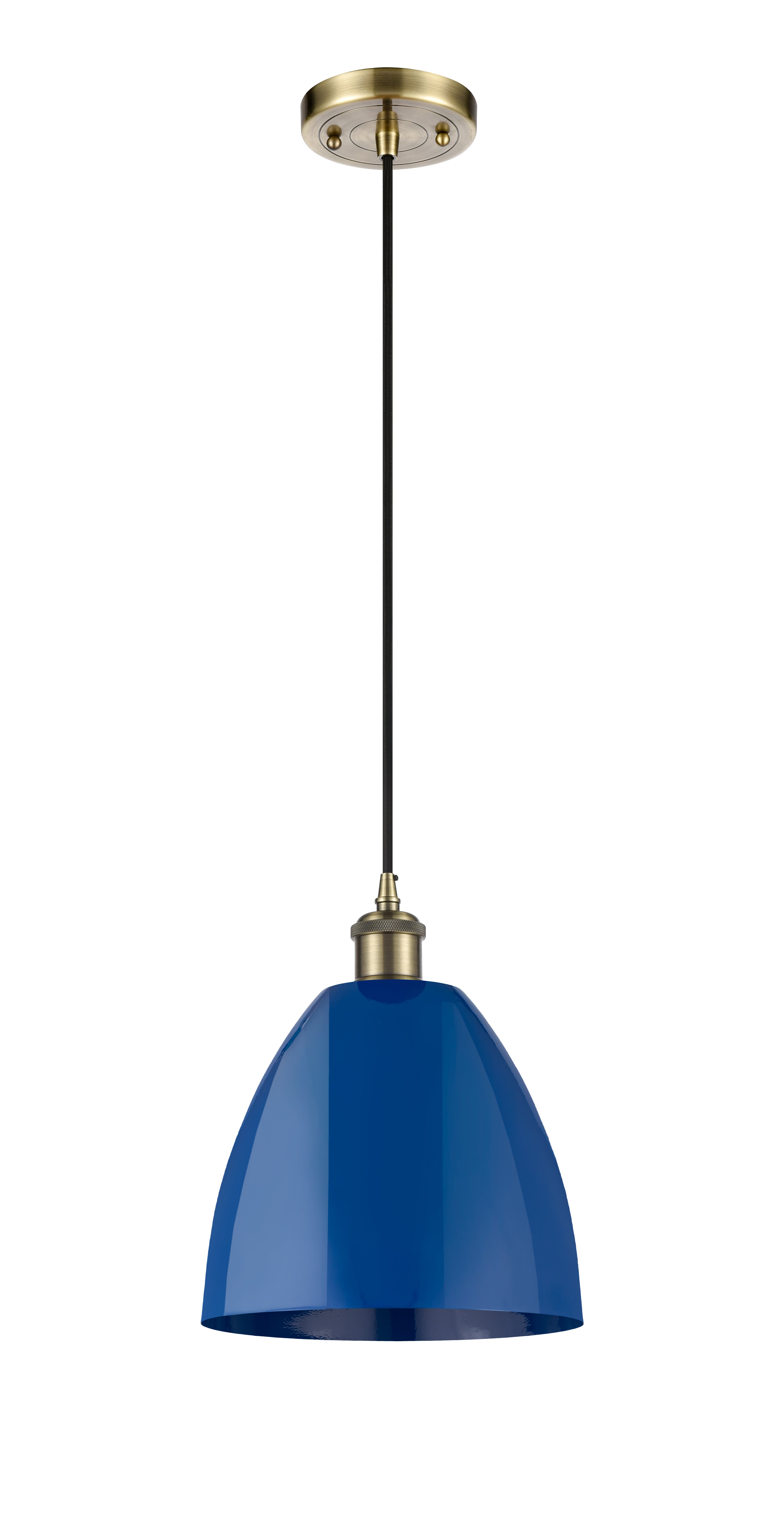 Ballston Mini Pendant Antique Brass Cast