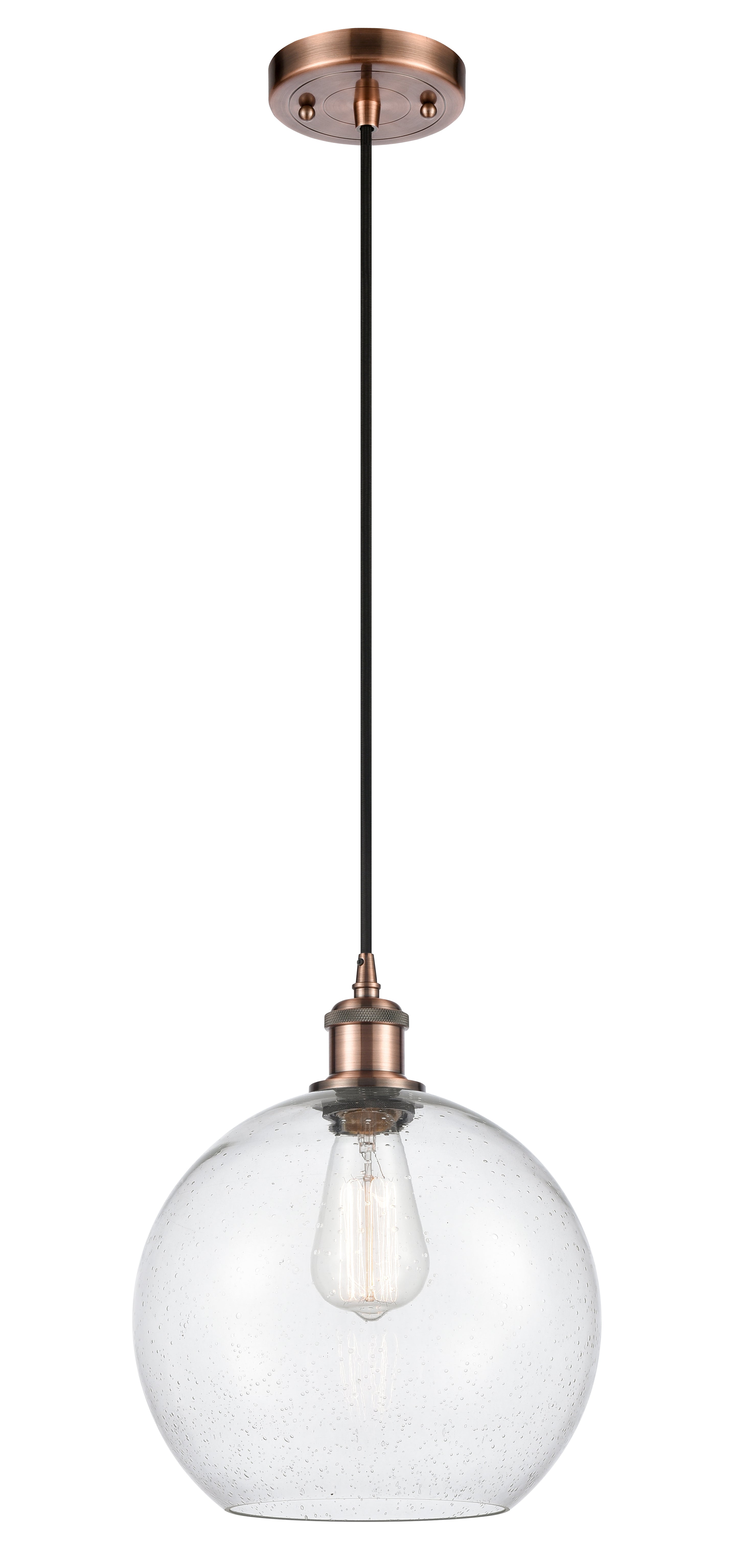 Ballston Mini Pendant Cast Brass Antique