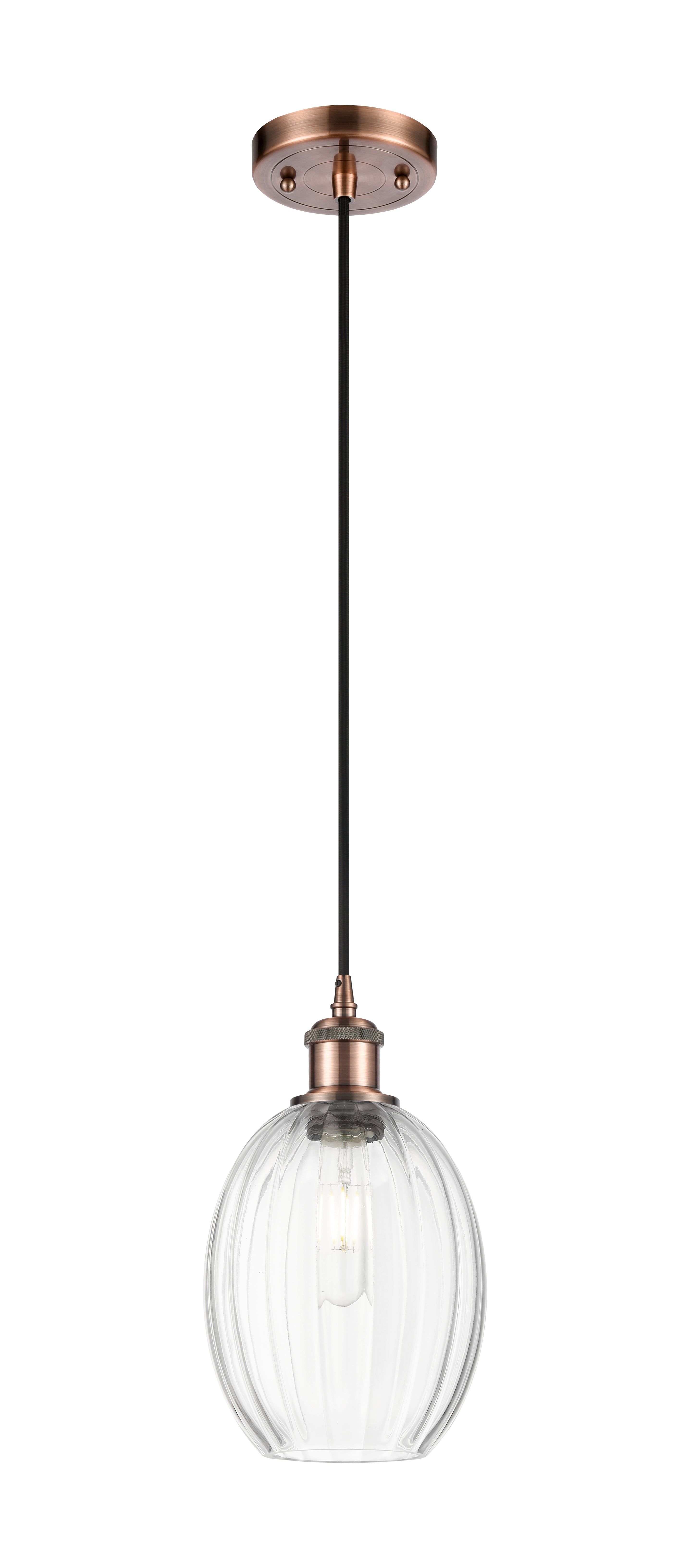 Ballston Mini Pendant Antique Brass Cast