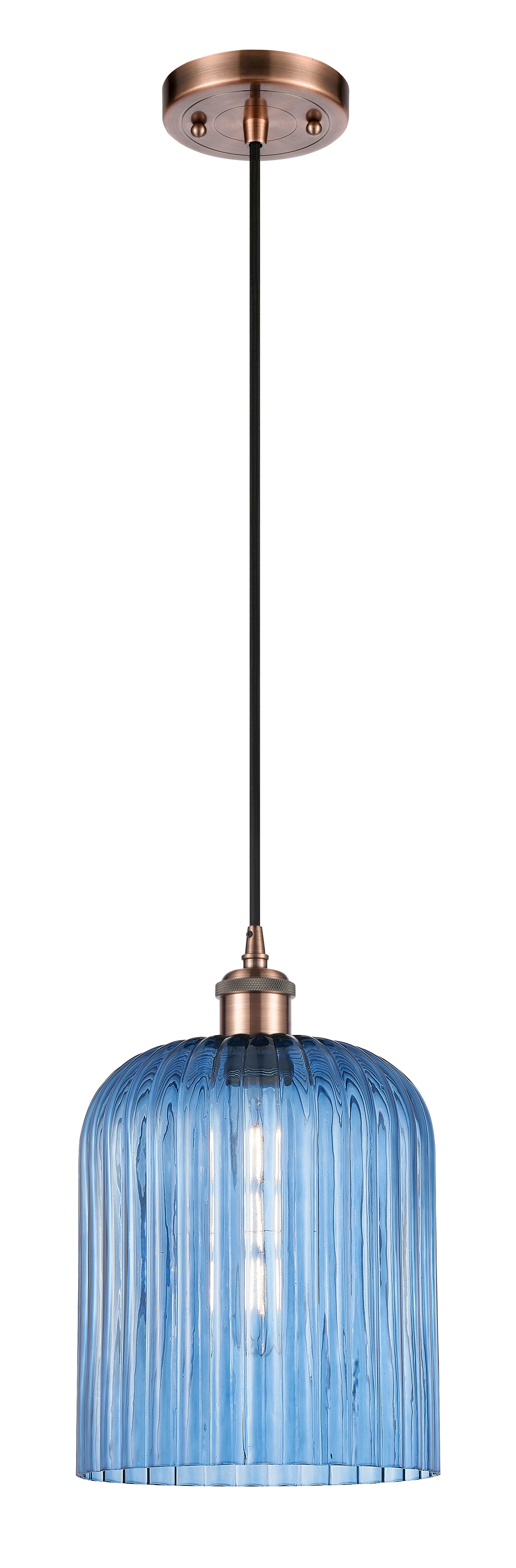 Ballston Mini Pendant Antique Brass 5 Inch