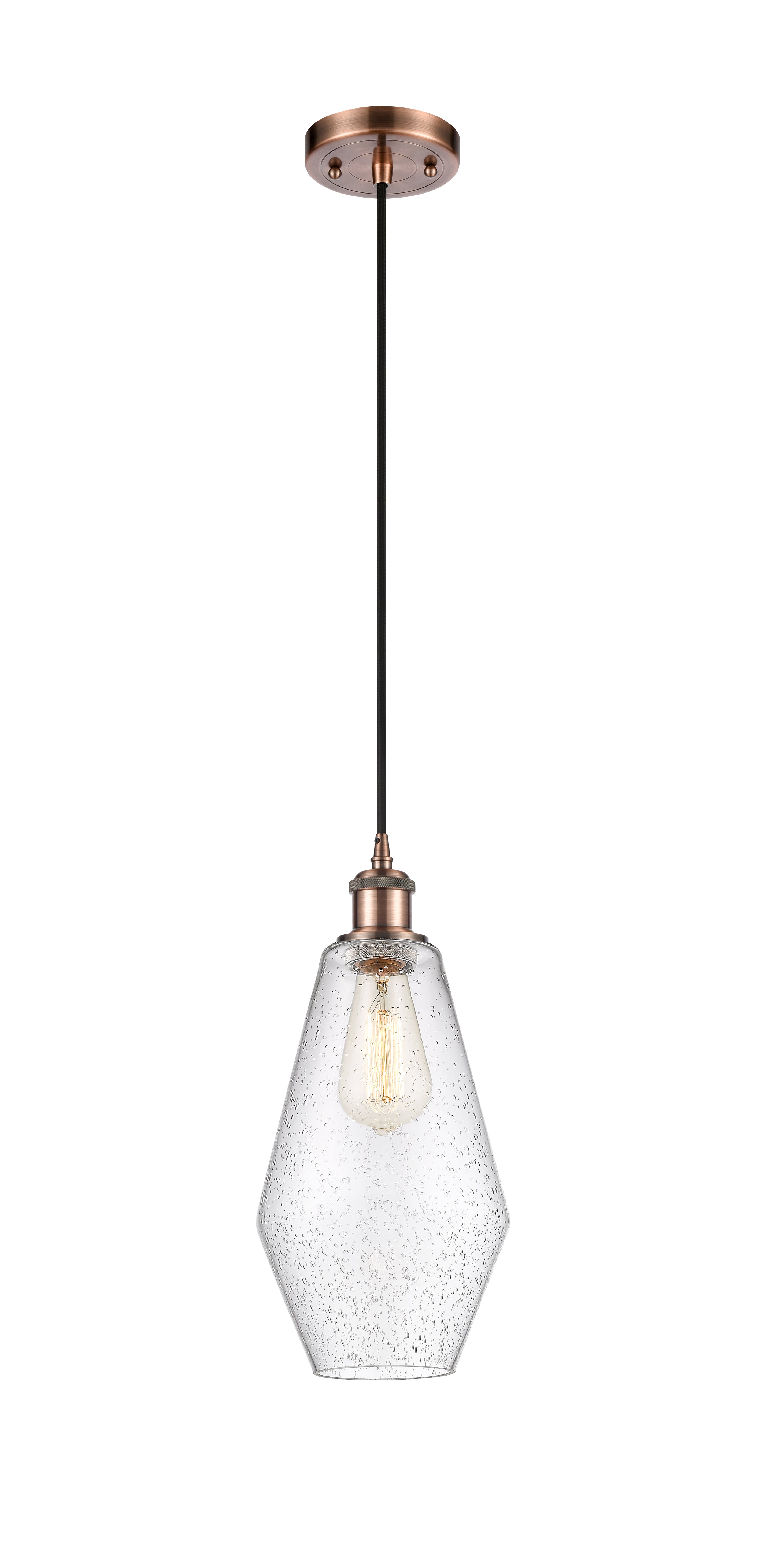 Ballston Mini Pendant Antique Brass Cast