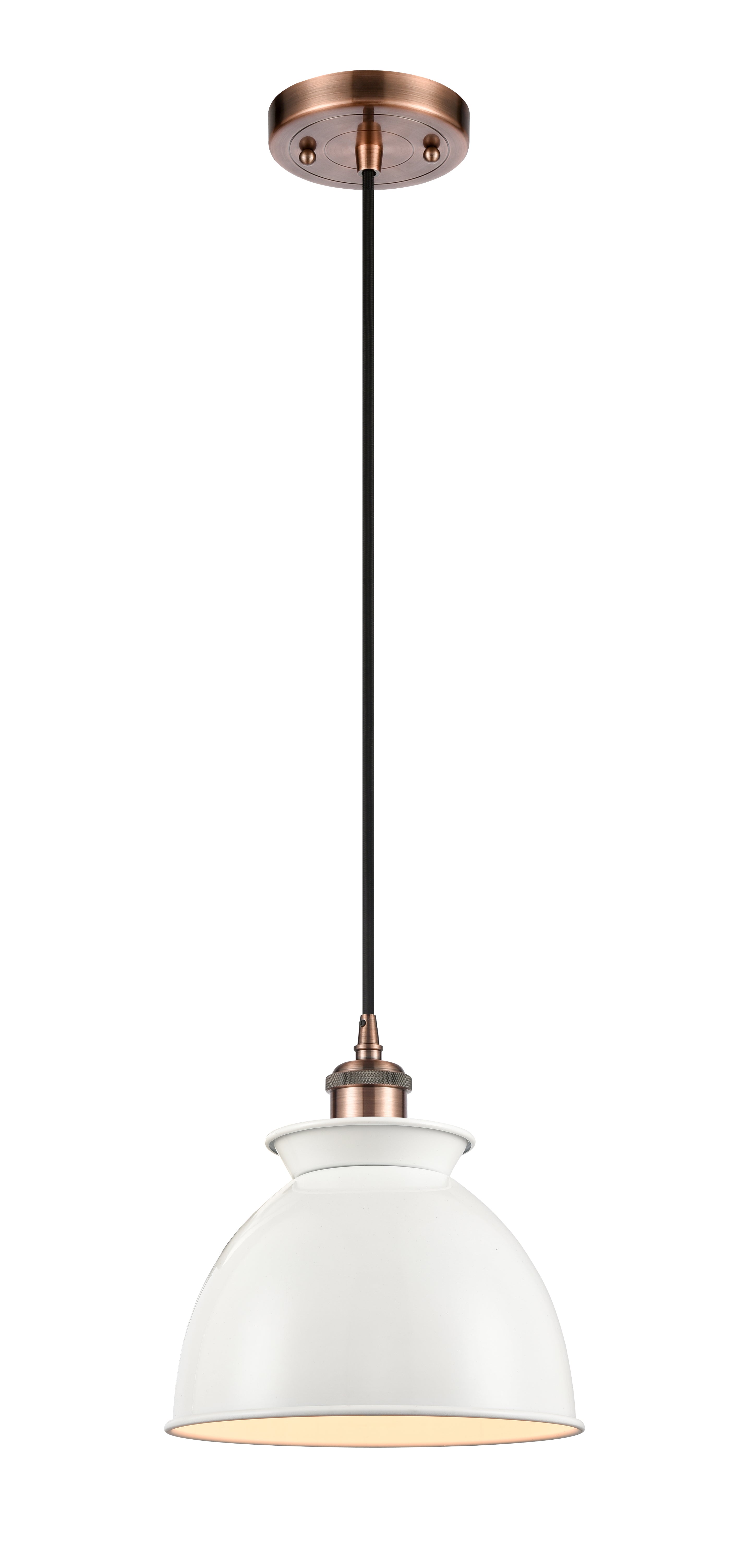 Ballston Mini Pendant Antique Brass Cast