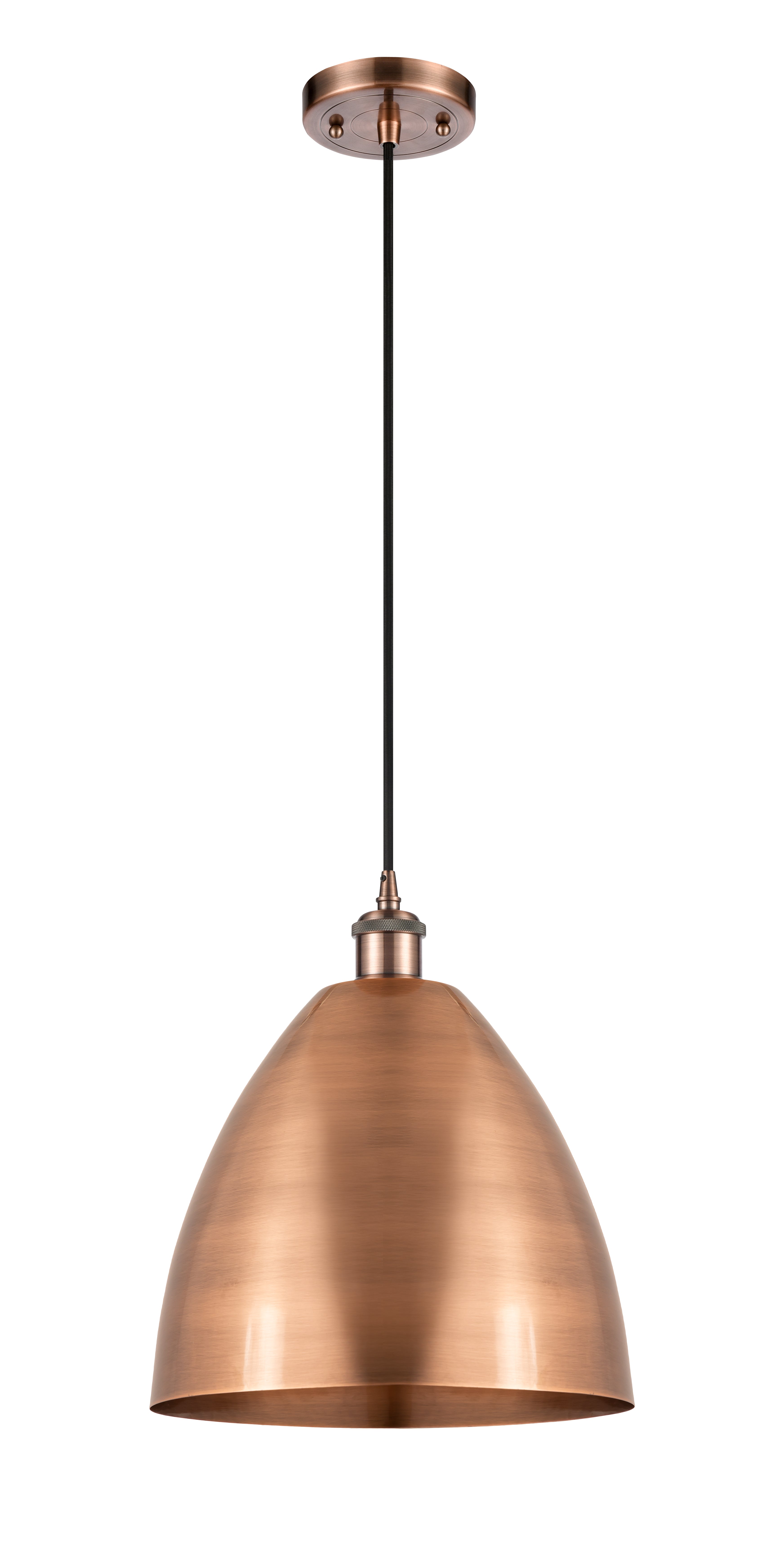 Ballston Mini Pendant Antique Brass Finish