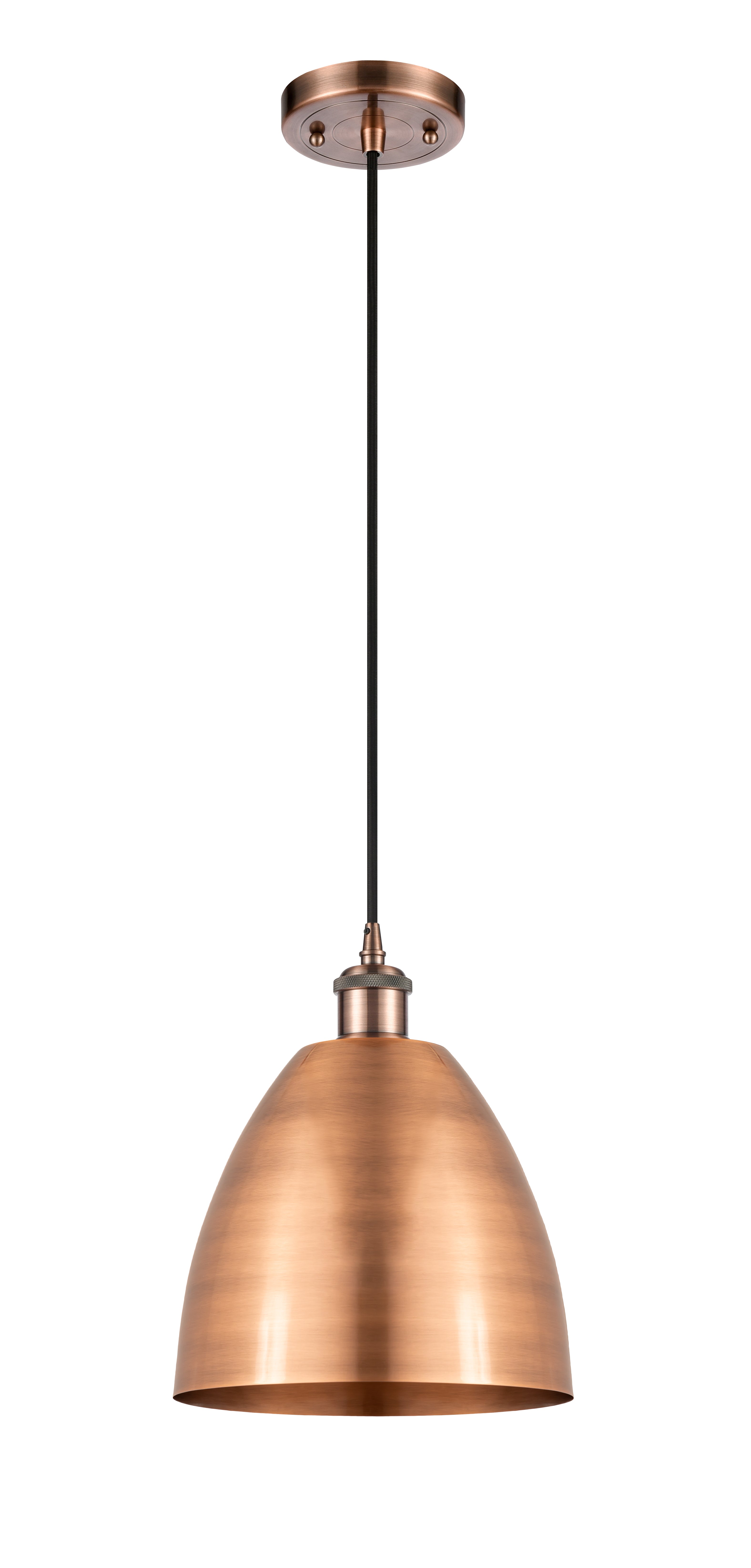 Ballston Mini Pendant Antique Brass Steel