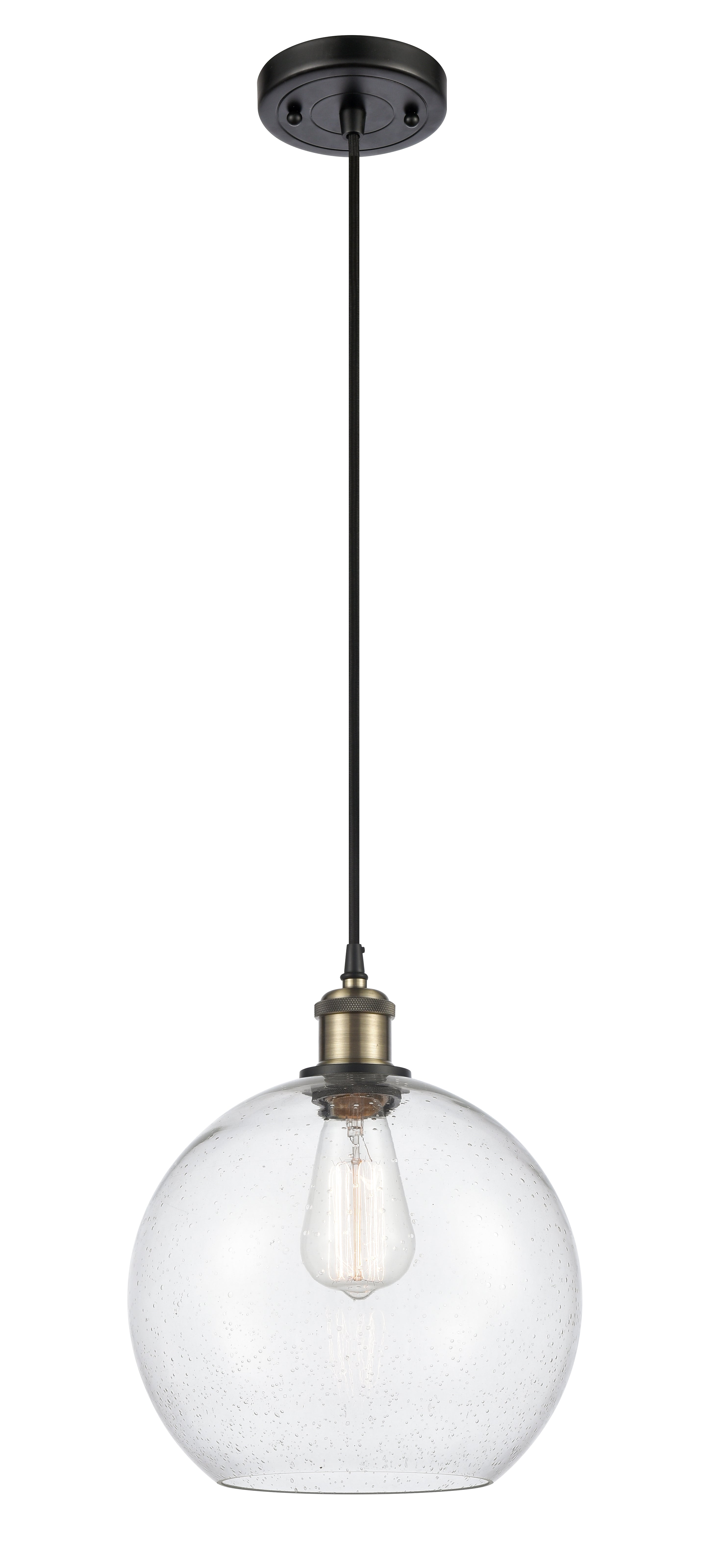 Ballston Mini Pendant Cast Brass Antique