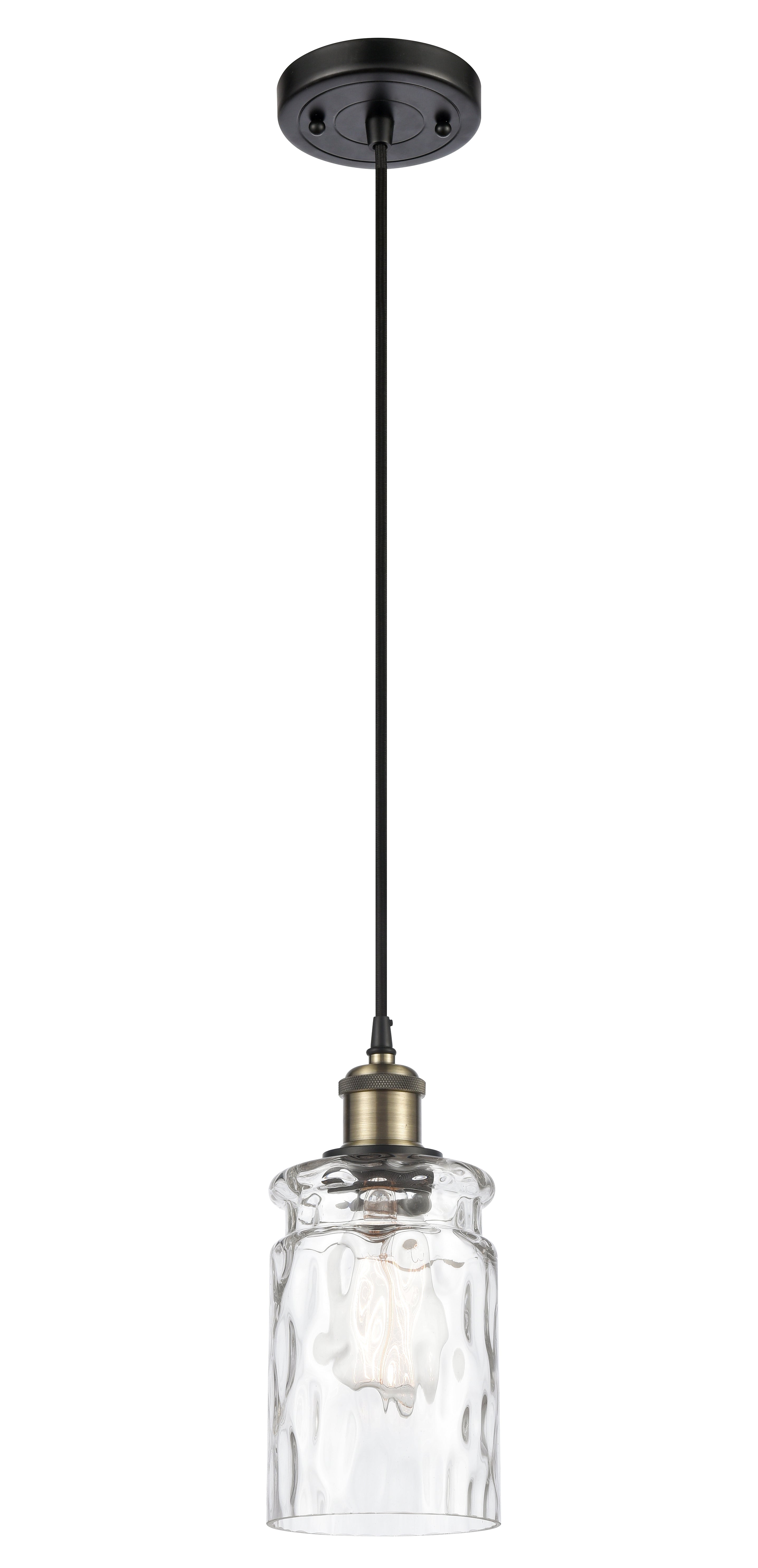 Ballston Mini Pendant Antique Brass