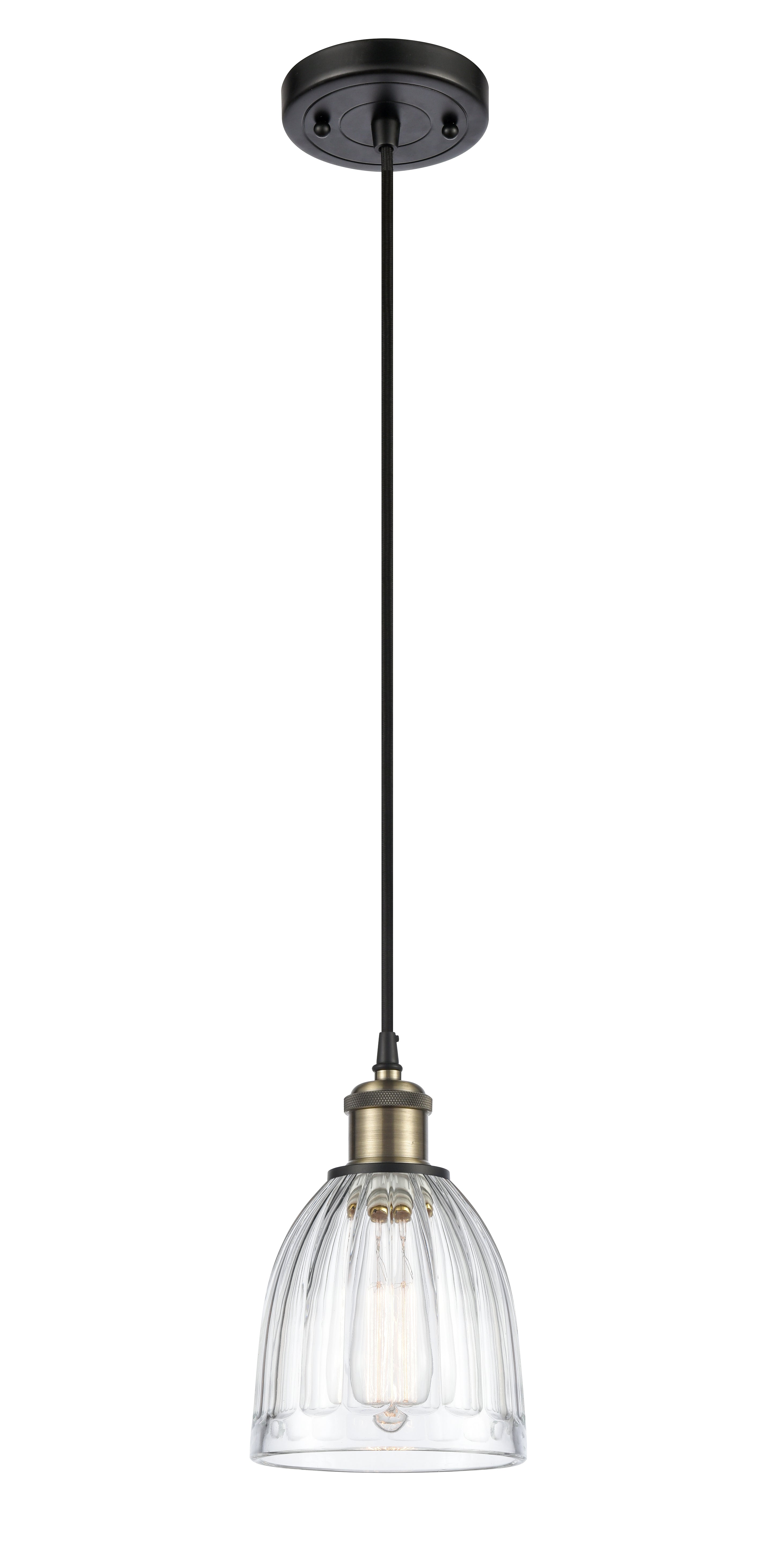 Ballston Mini Pendant Cast Brass Antique Brass