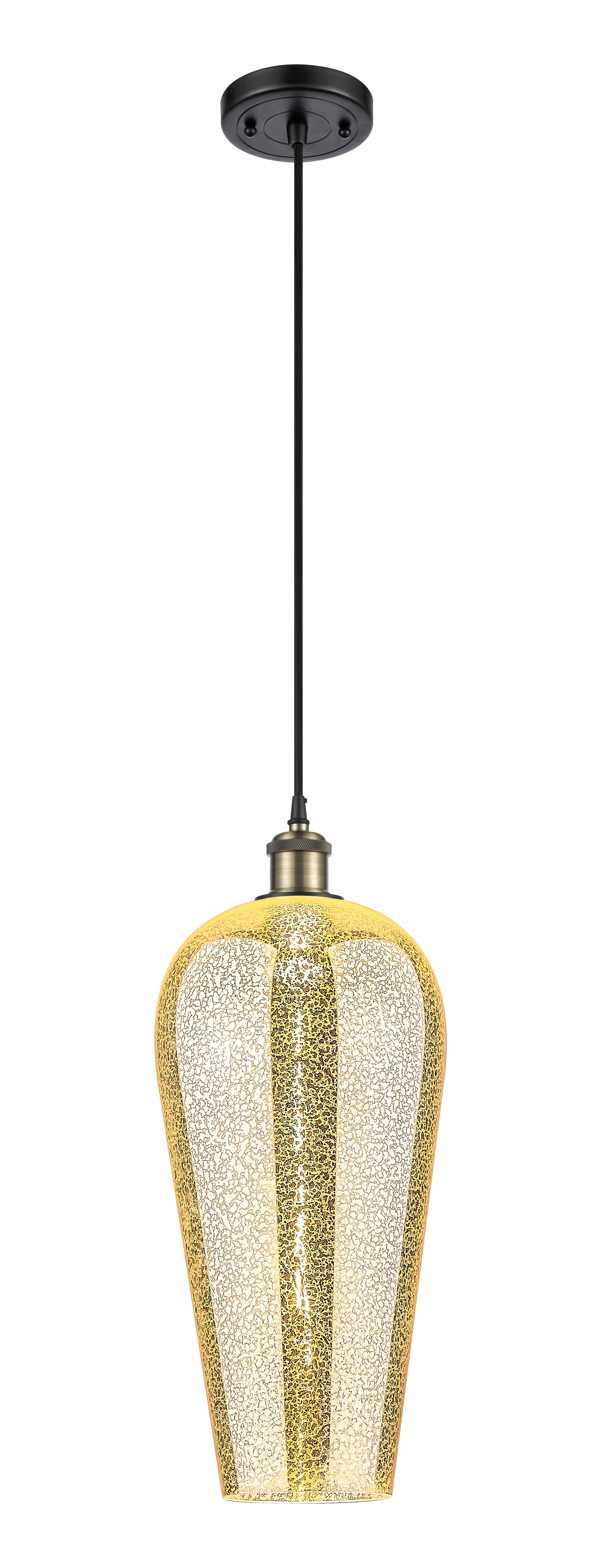Ballston Mini Pendant Antique Brass Cast