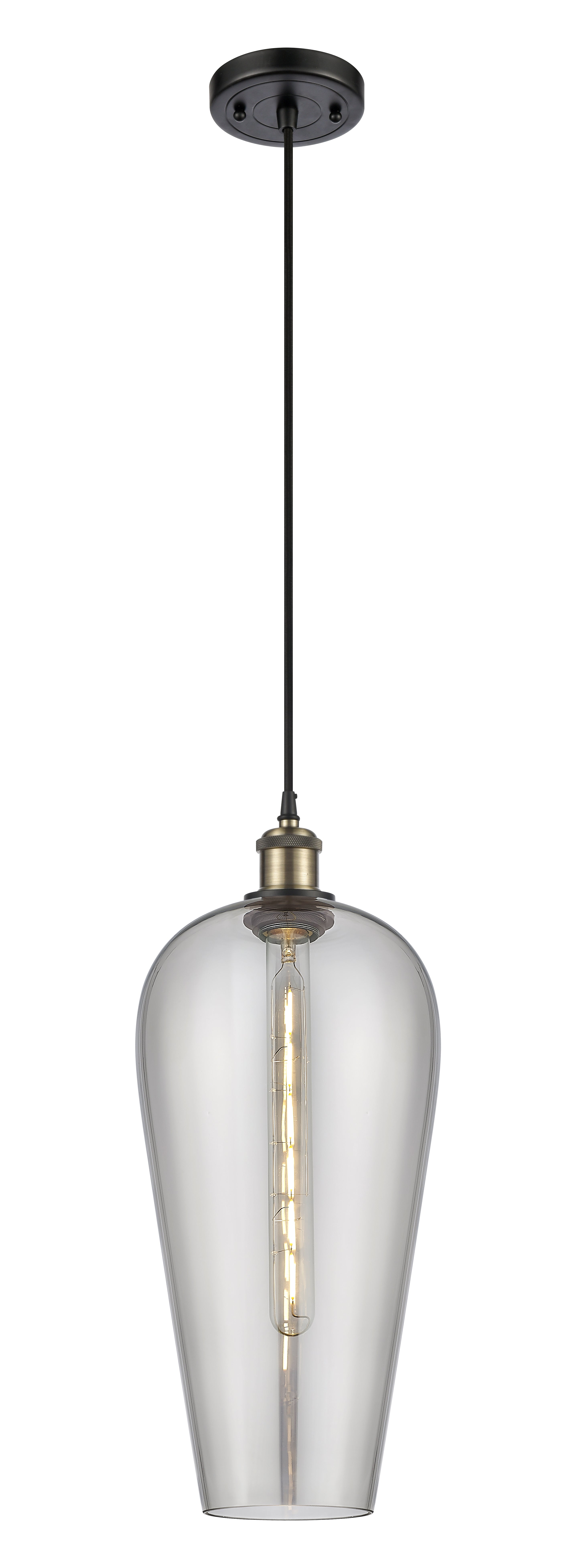 Ballston Mini Pendant Antique Brass Cast