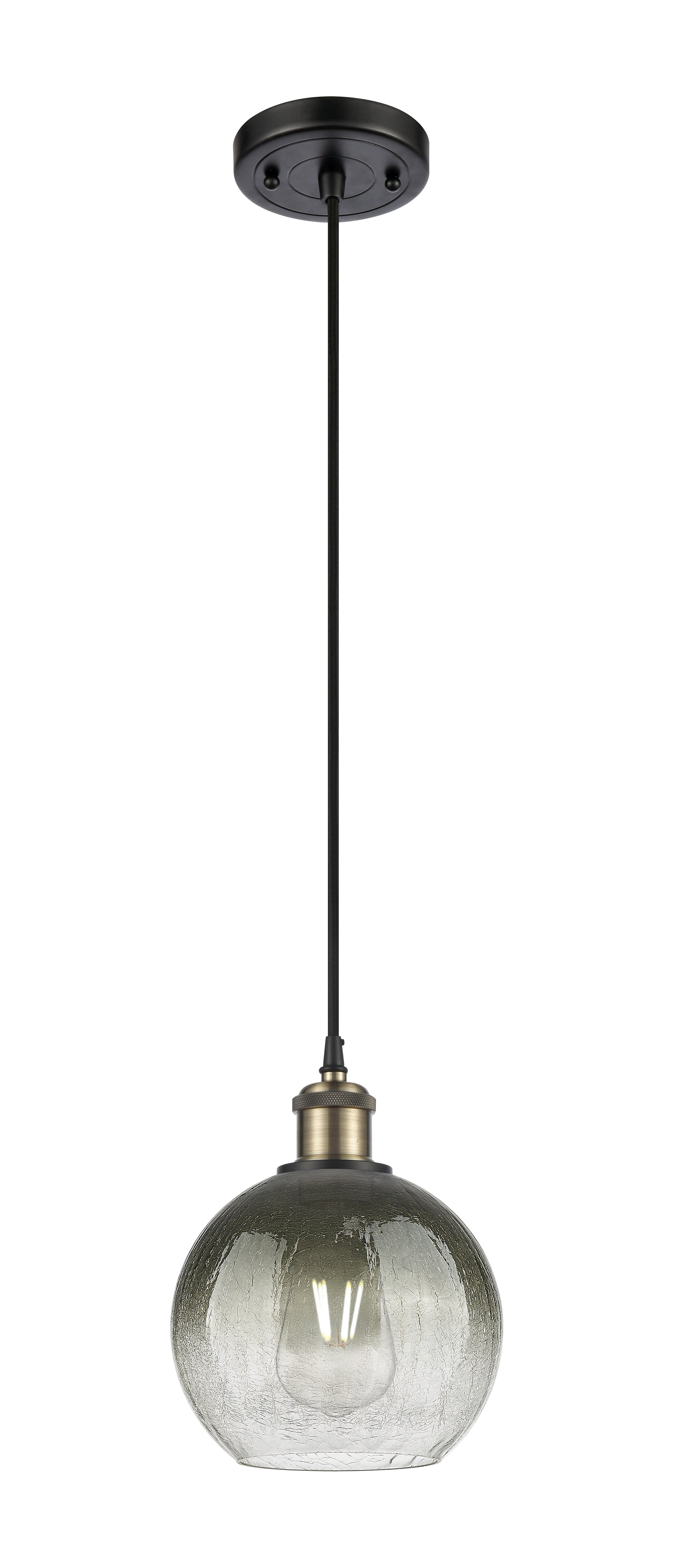 Ballston Mini Pendant Antique Brass