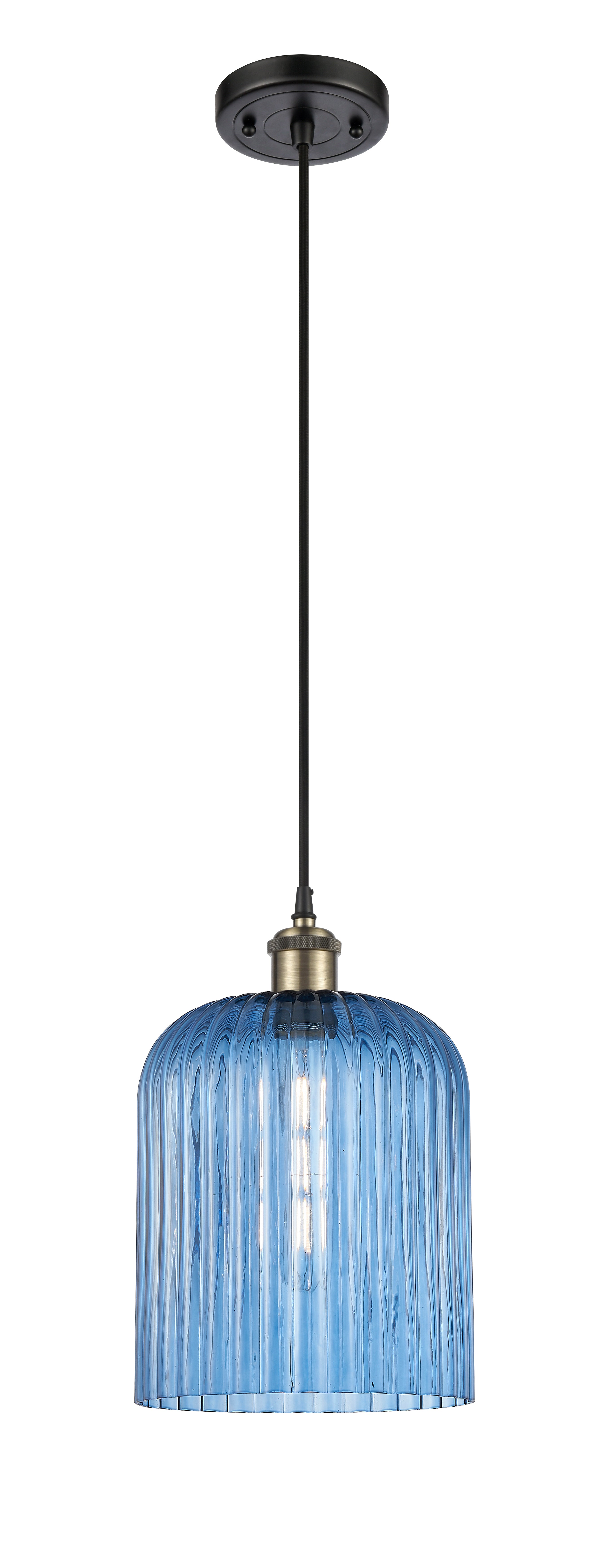 Ballston Mini Pendant Antique Brass 5 Inch