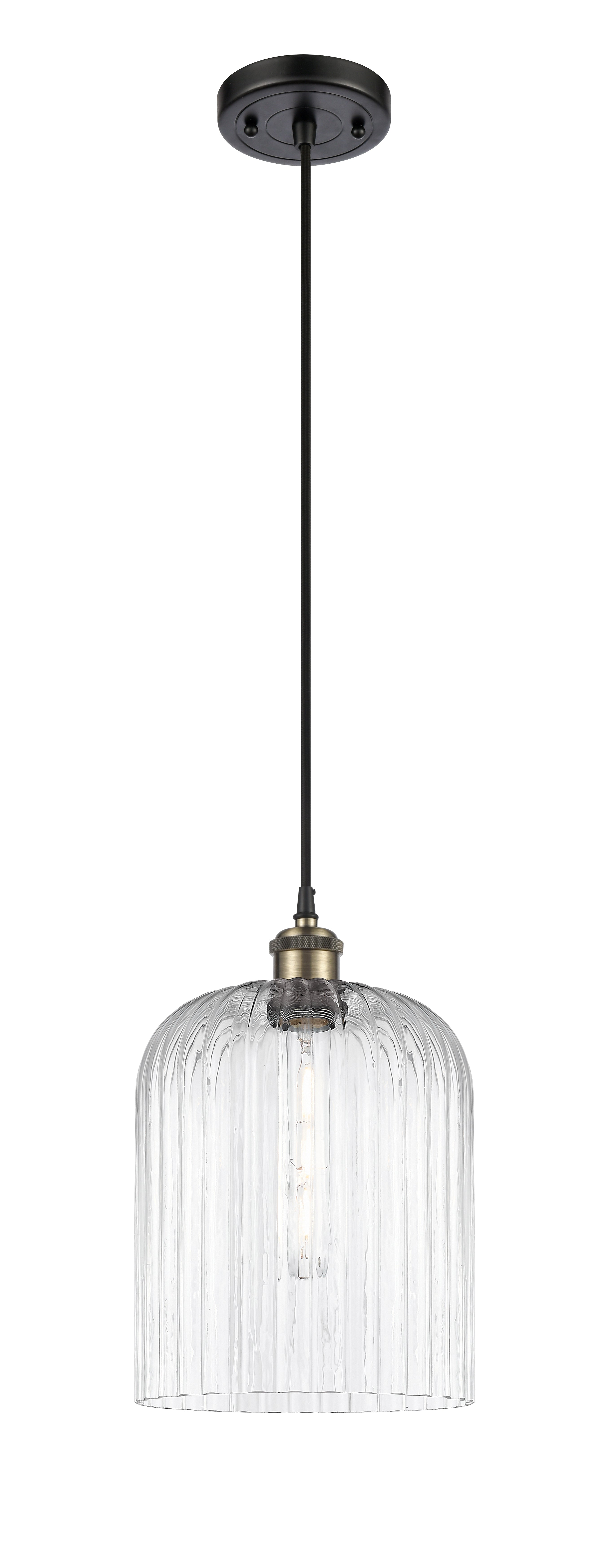 Ballston Mini Pendant Antique Brass 5 Inch