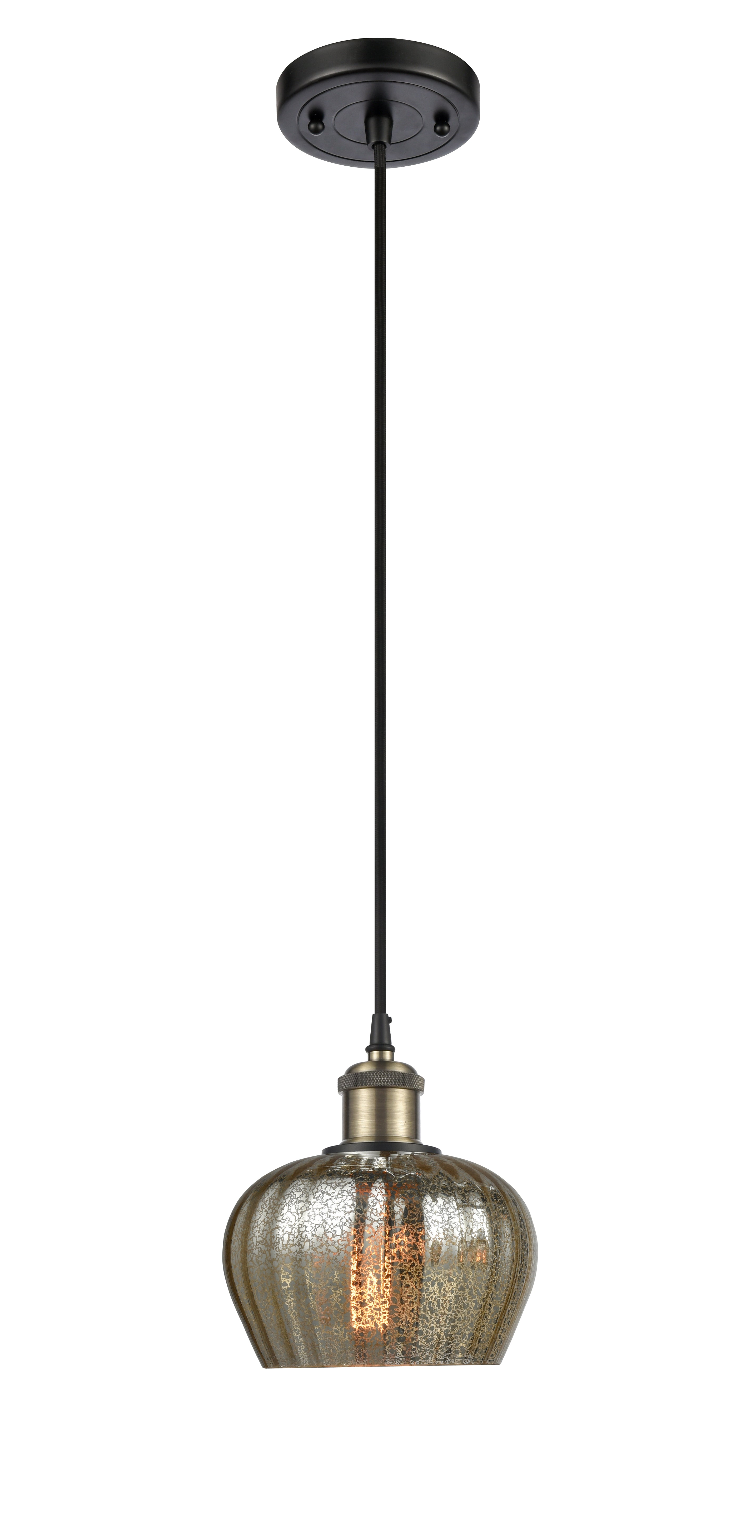 Ballston Mini Pendant Antique Brass