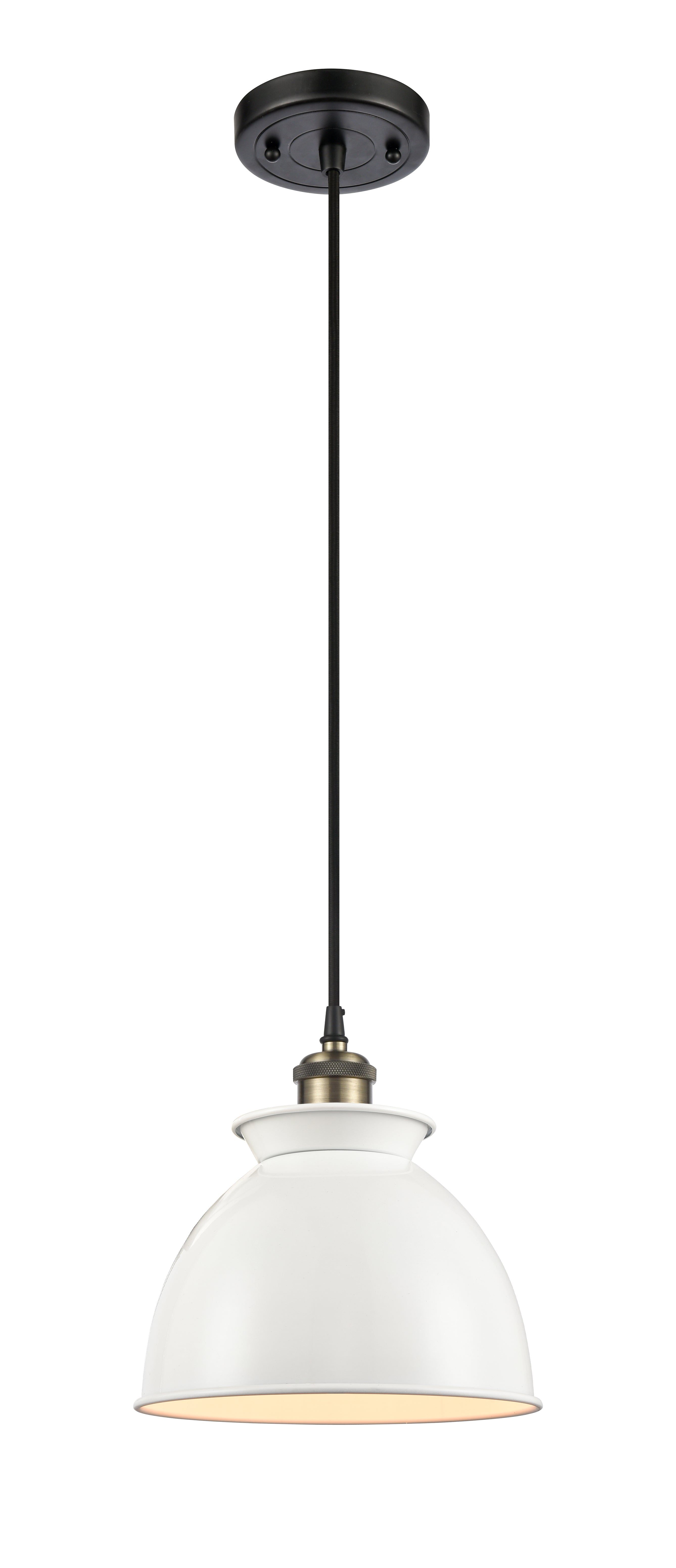 Ballston Mini Pendant Antique Brass Cast