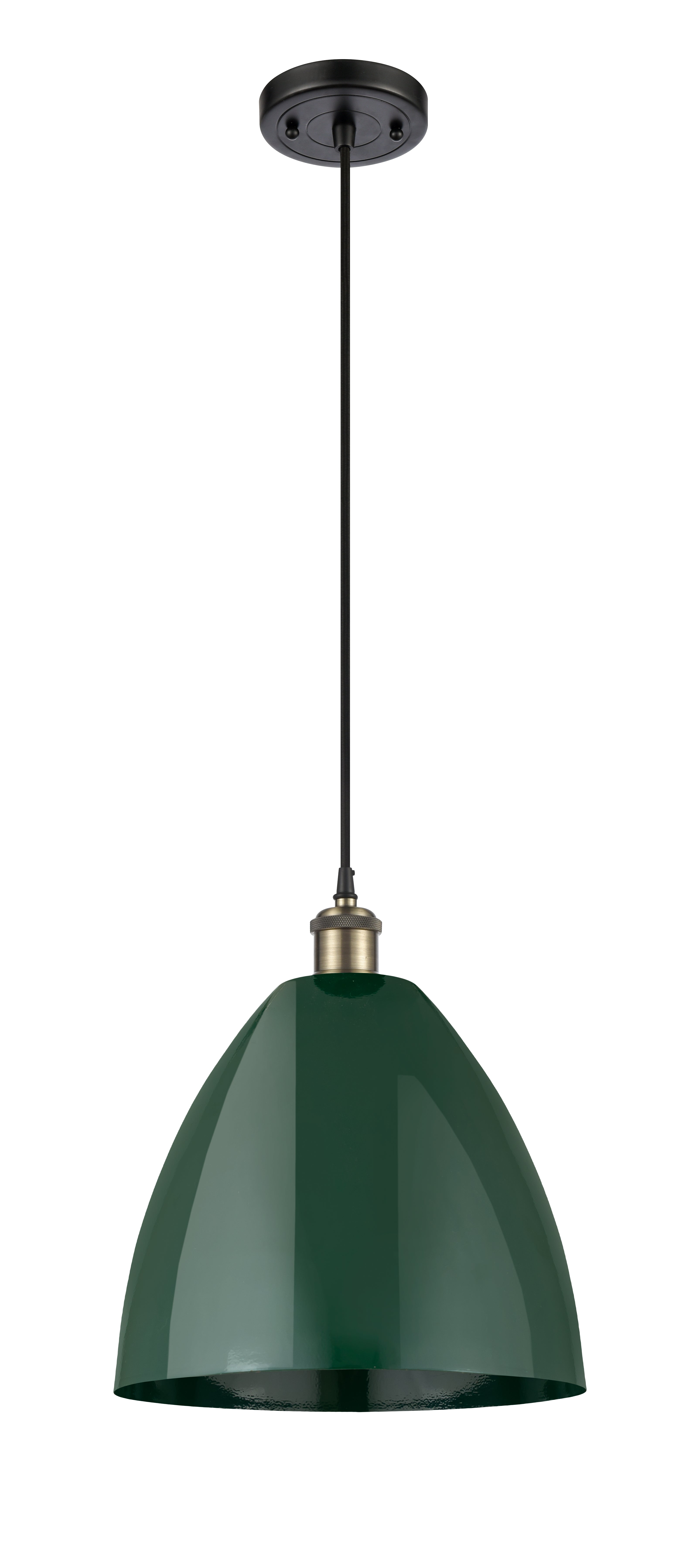 Ballston Mini Pendant Antique Brass Cast