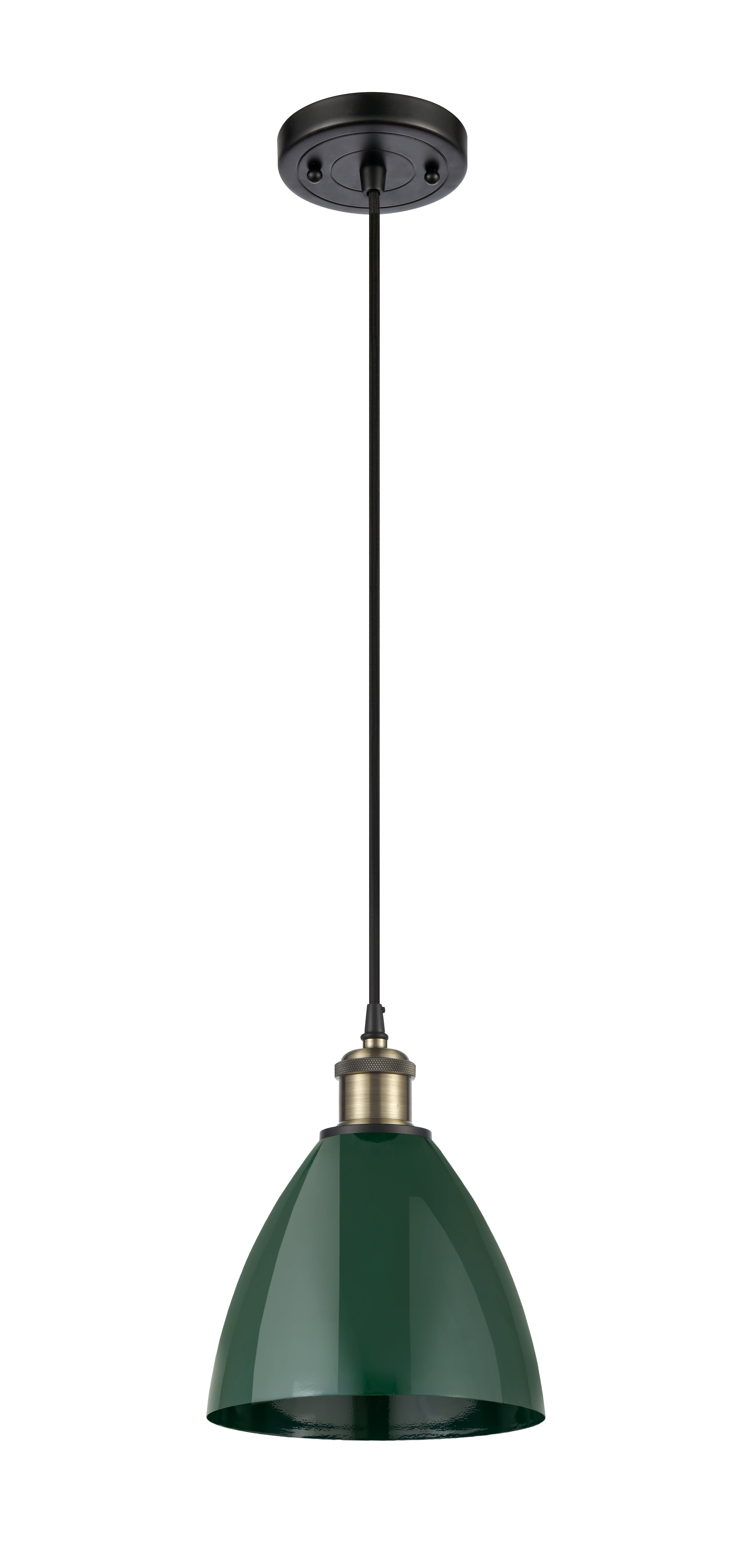 Ballston Mini Pendant Cast Brass Antique