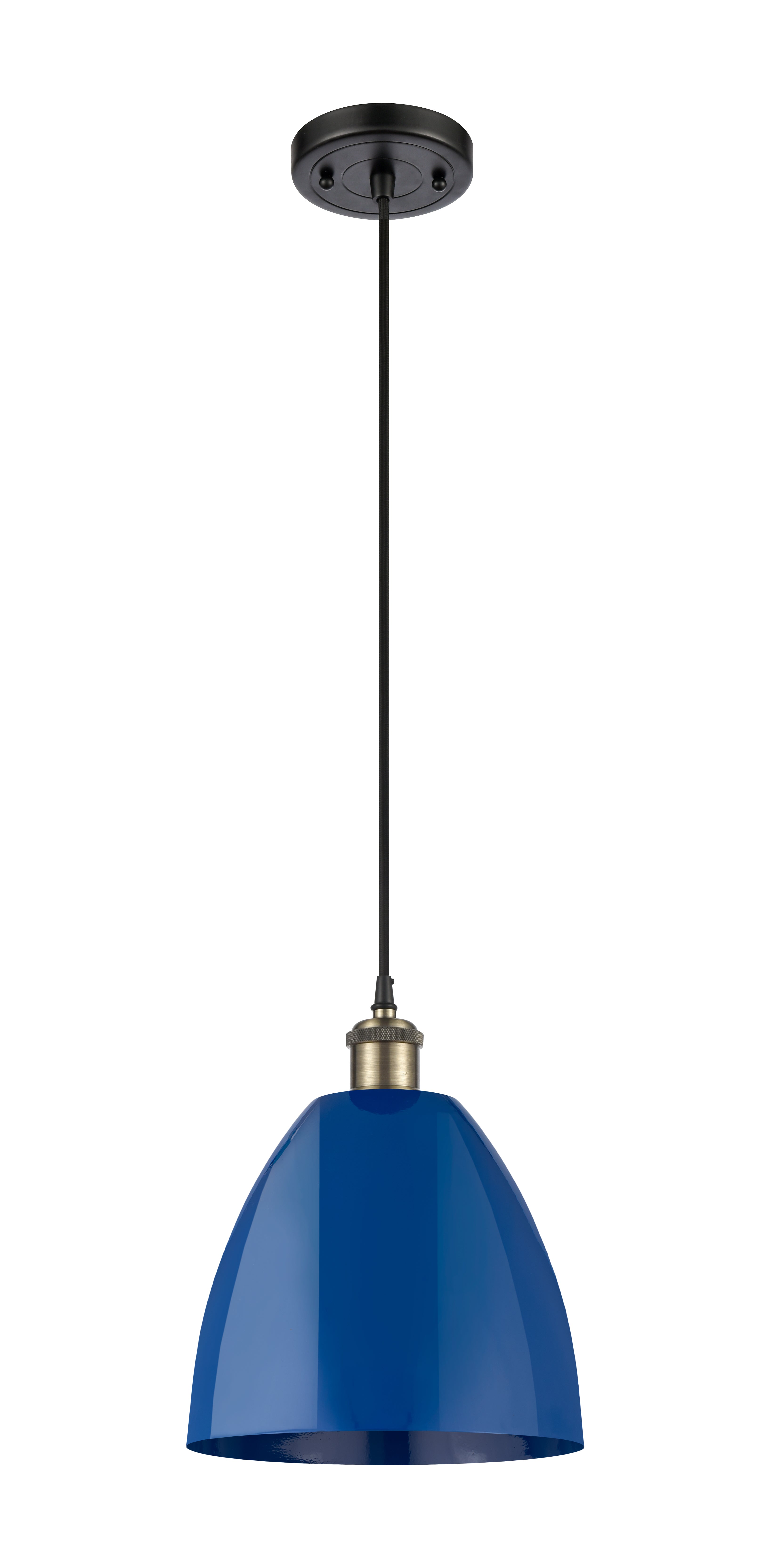 Ballston Mini Pendant Antique Brass Cast