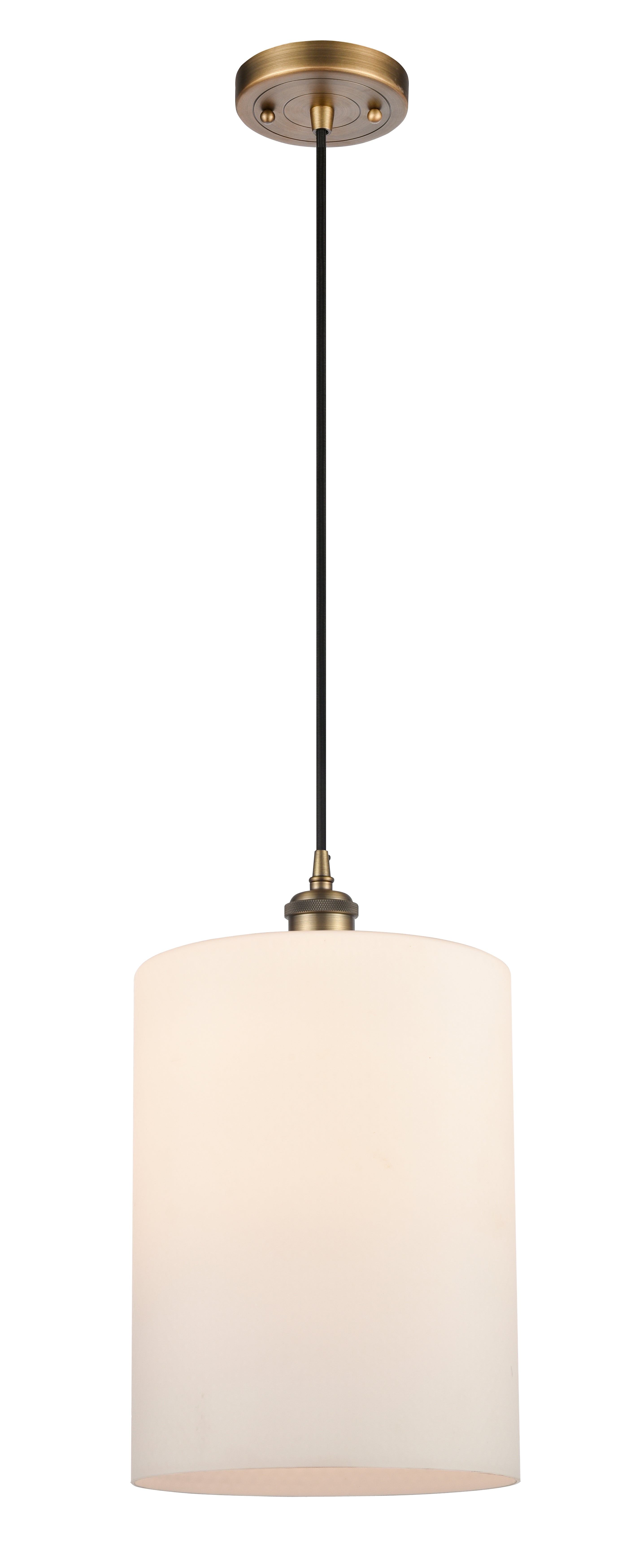 Ballston Mini Pendant Antique Brass Finish