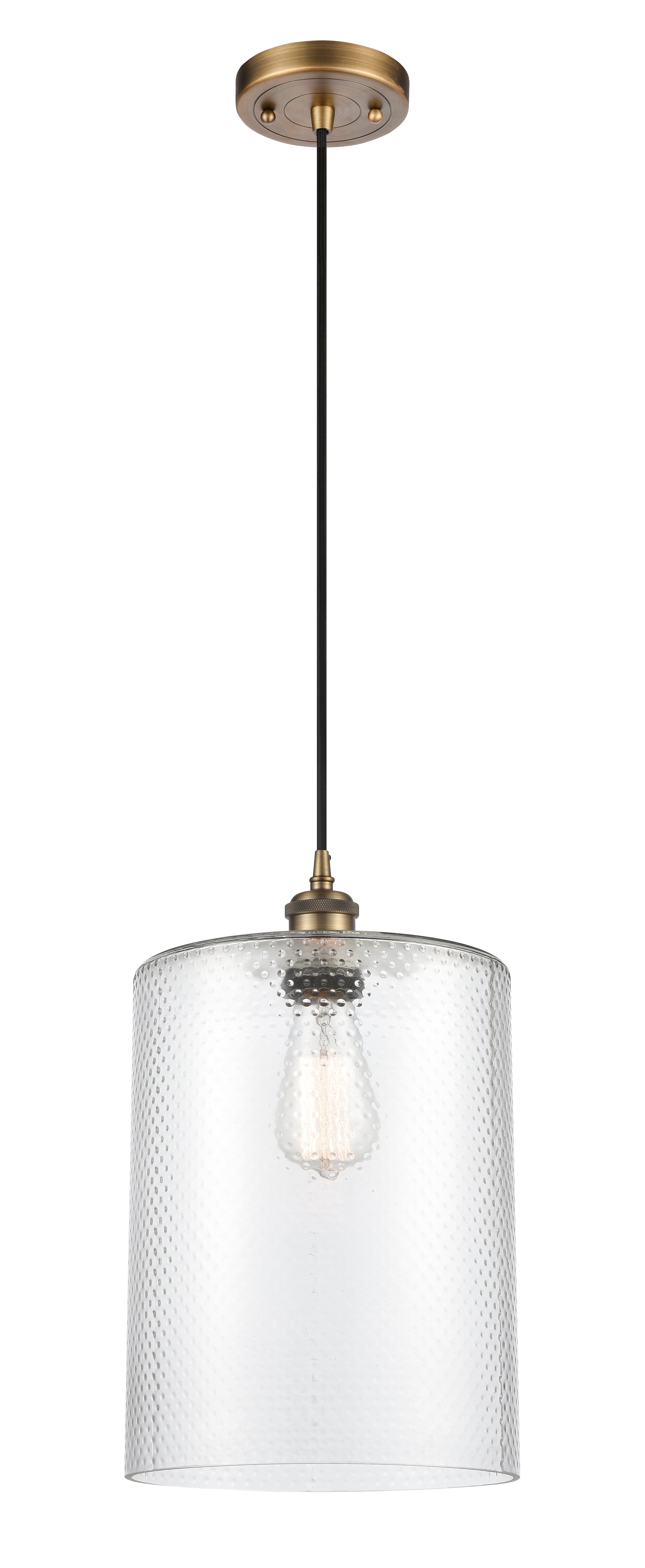 Ballston Mini Pendant Antique Brass Finish