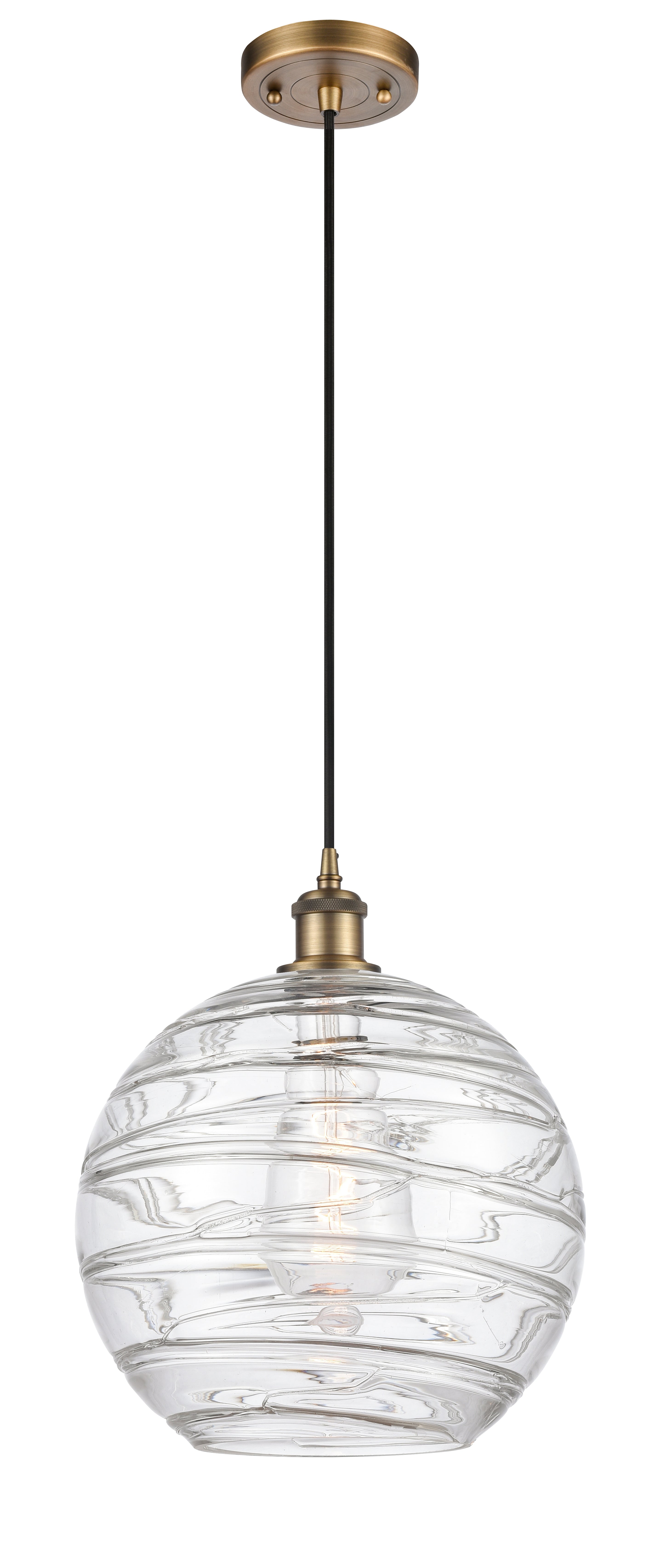 Ballston Mini Pendant Antique Brass Finish