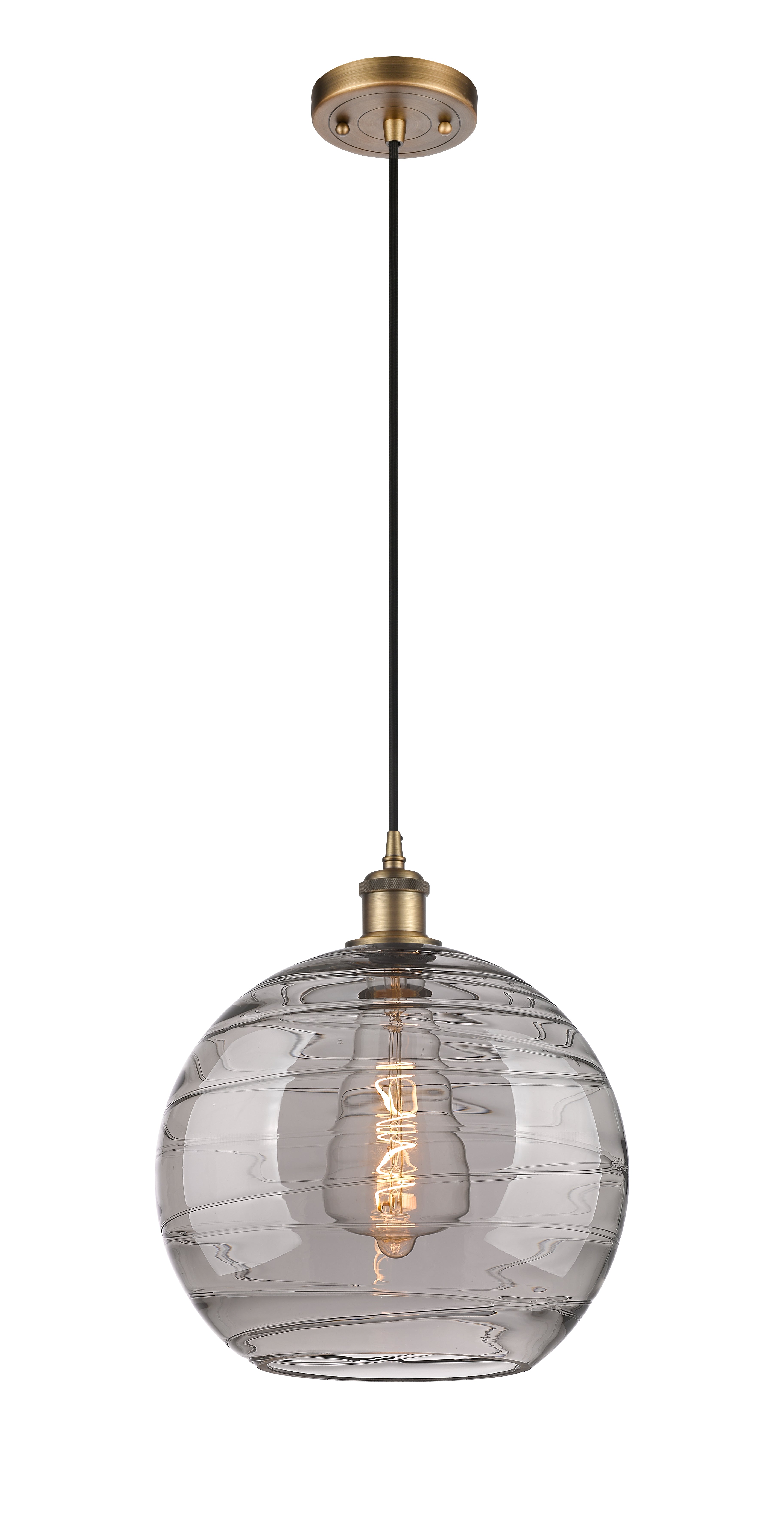 Ballston Mini Pendant Antique Brass Finish