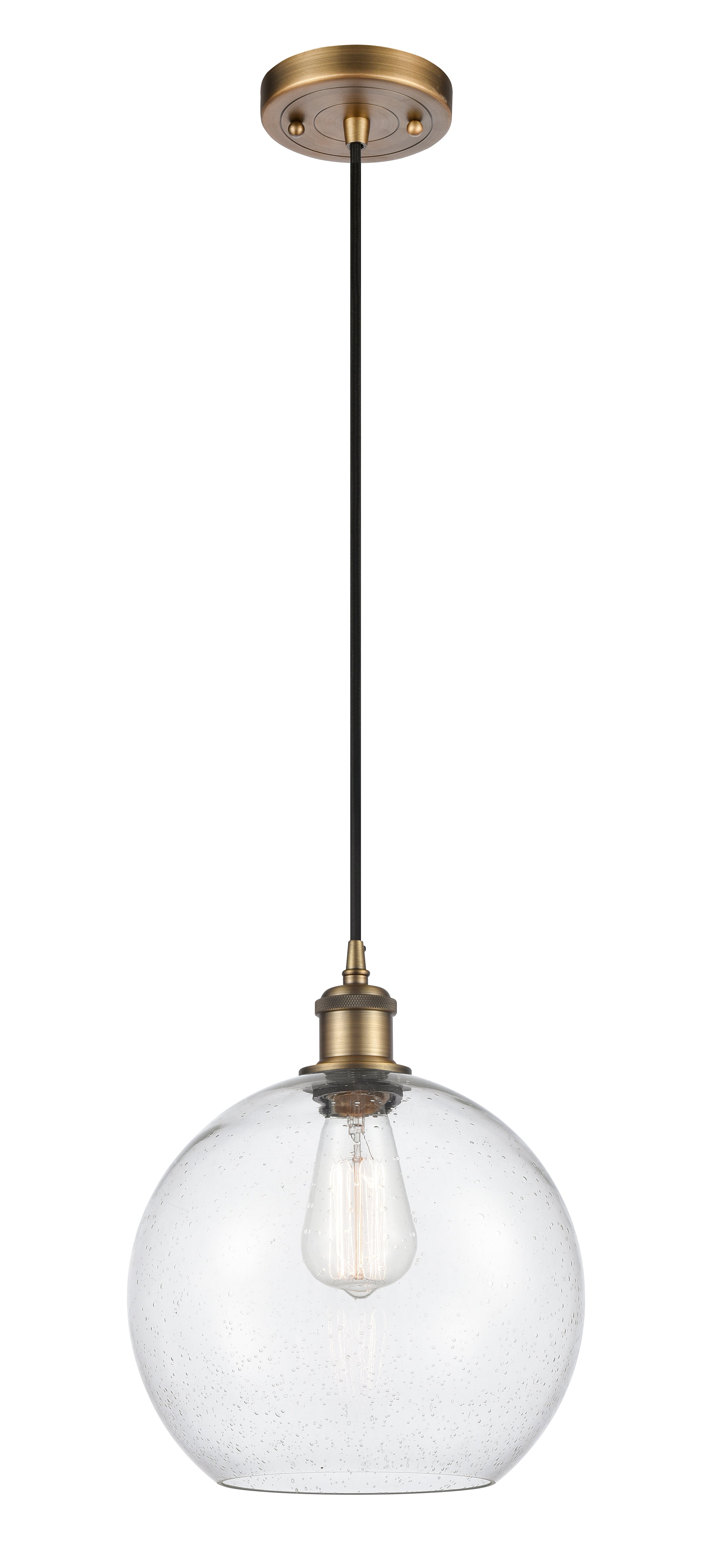 Ballston Mini Pendant Cast Brass Antique