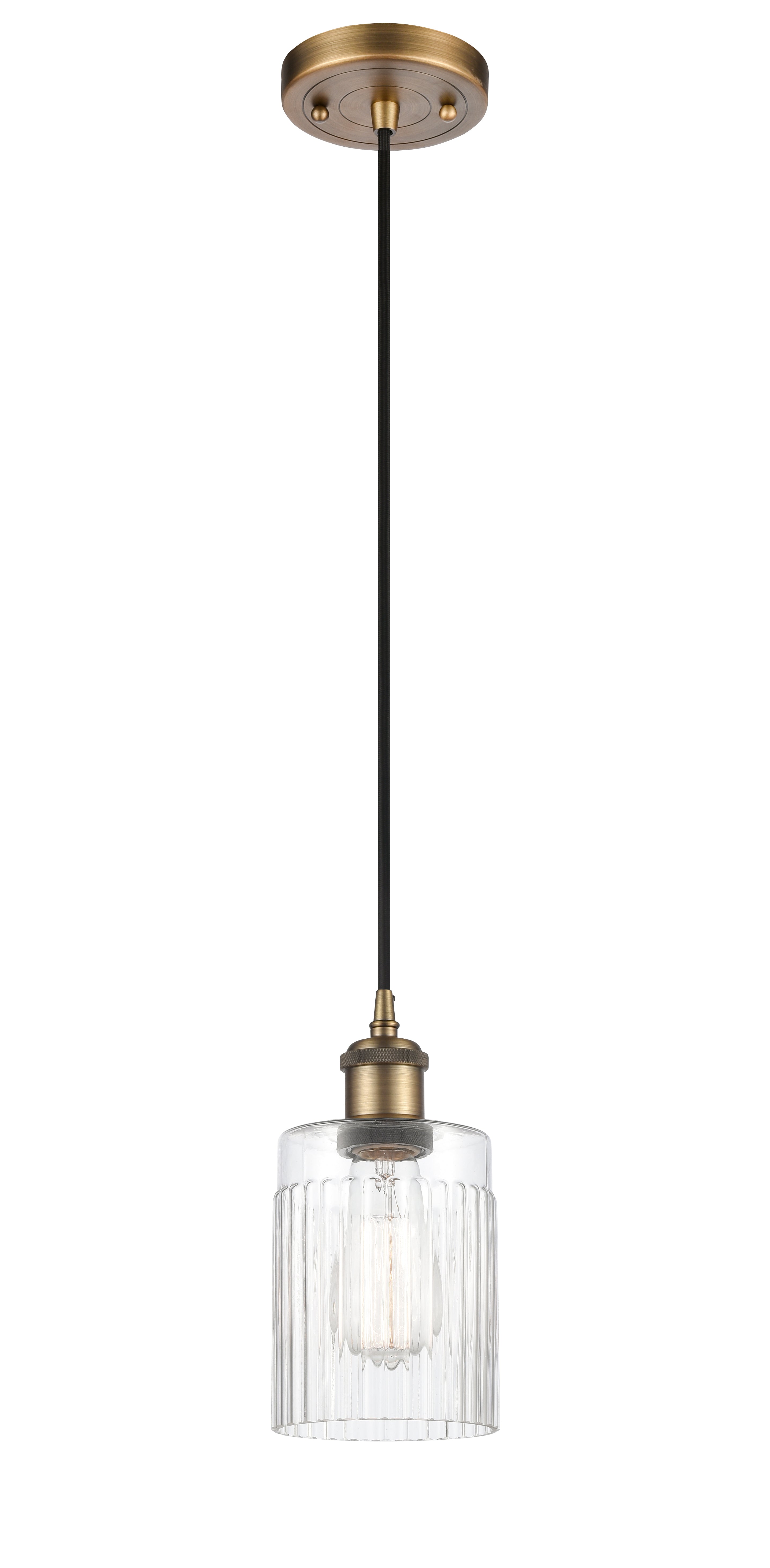 Ballston Mini Pendant Antique Brass Finish