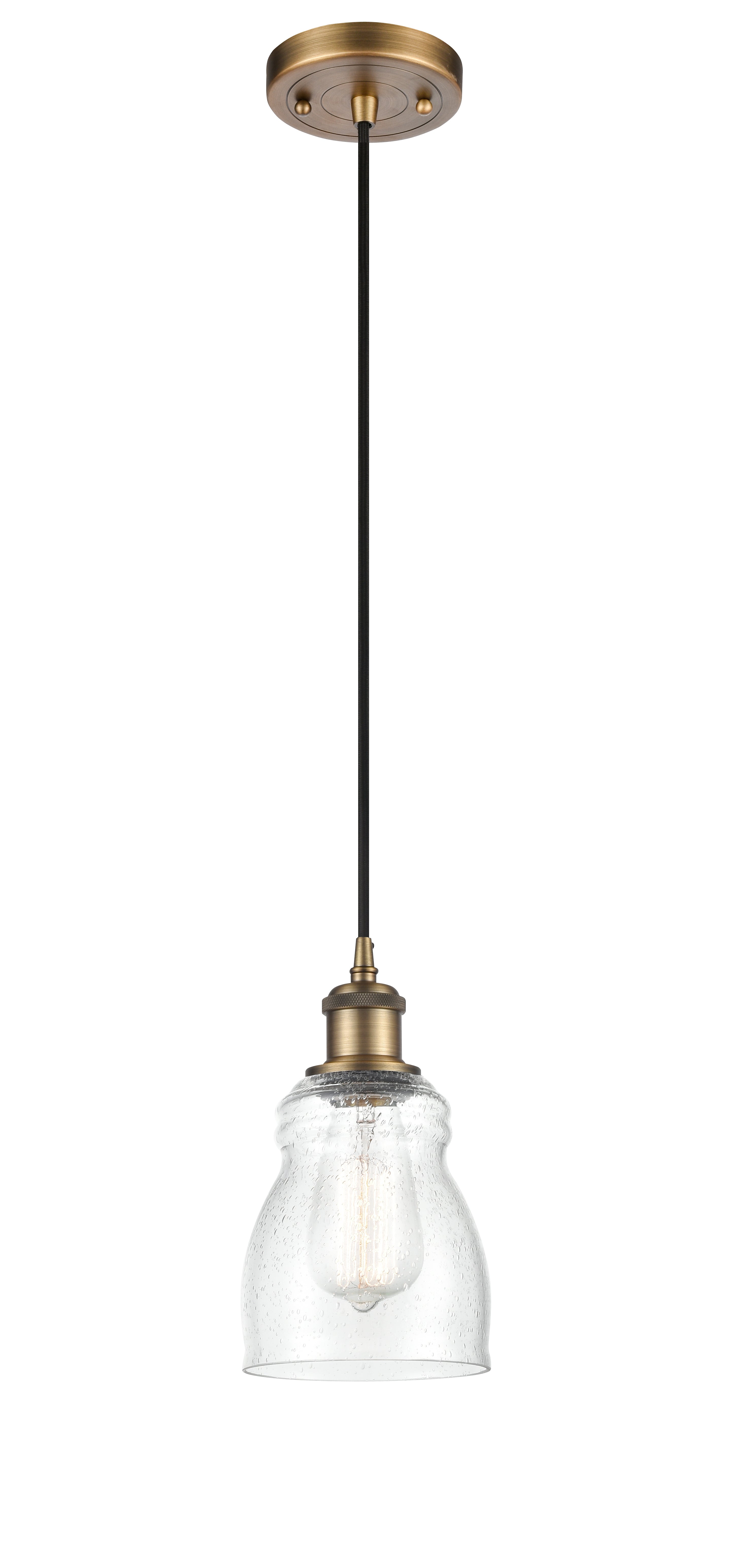Ballston Mini Pendant Antique Brass Cast