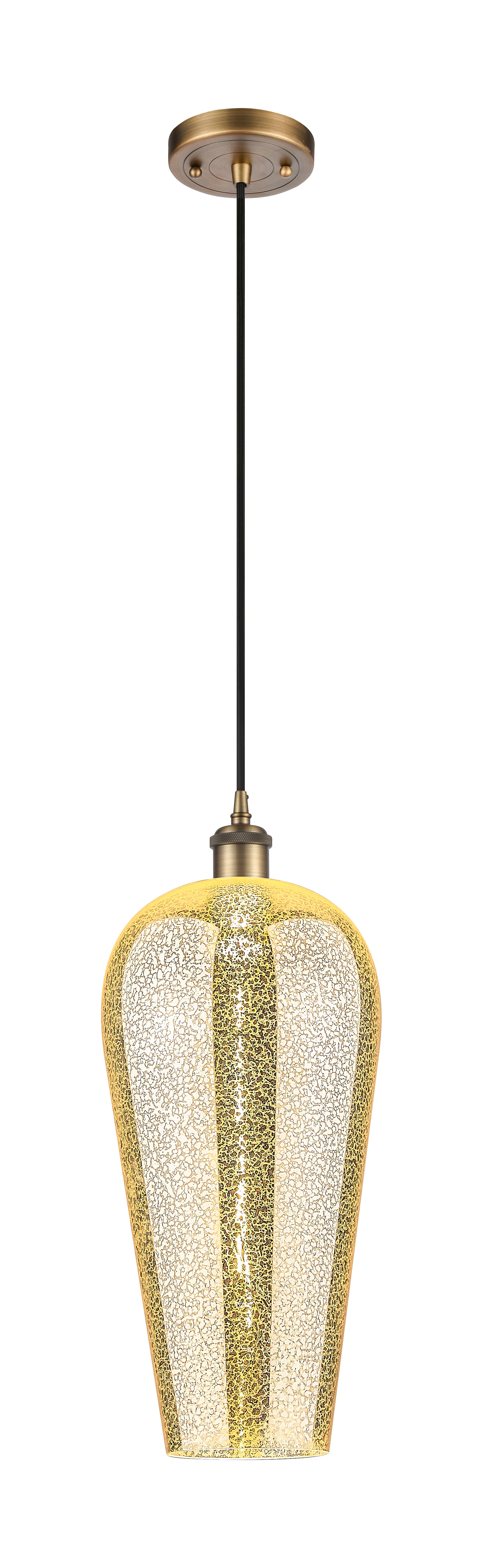 Ballston Mini Pendant Antique Brass Cast