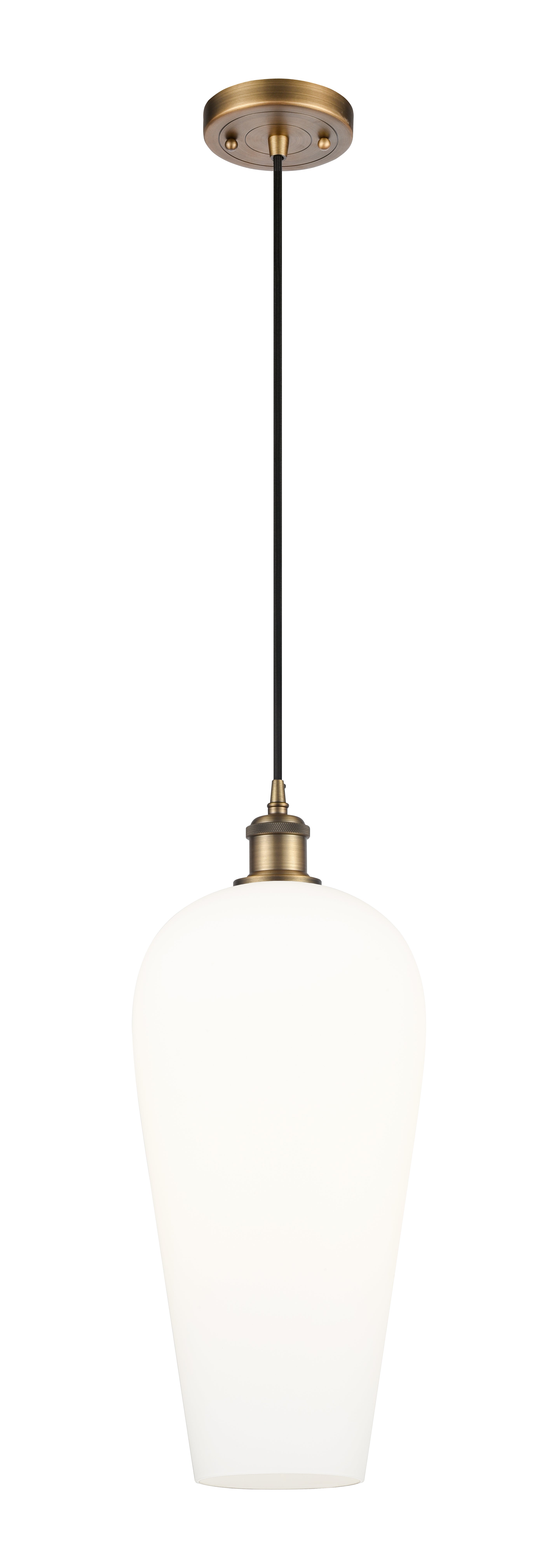 Ballston Mini Pendant Antique Brass Cast
