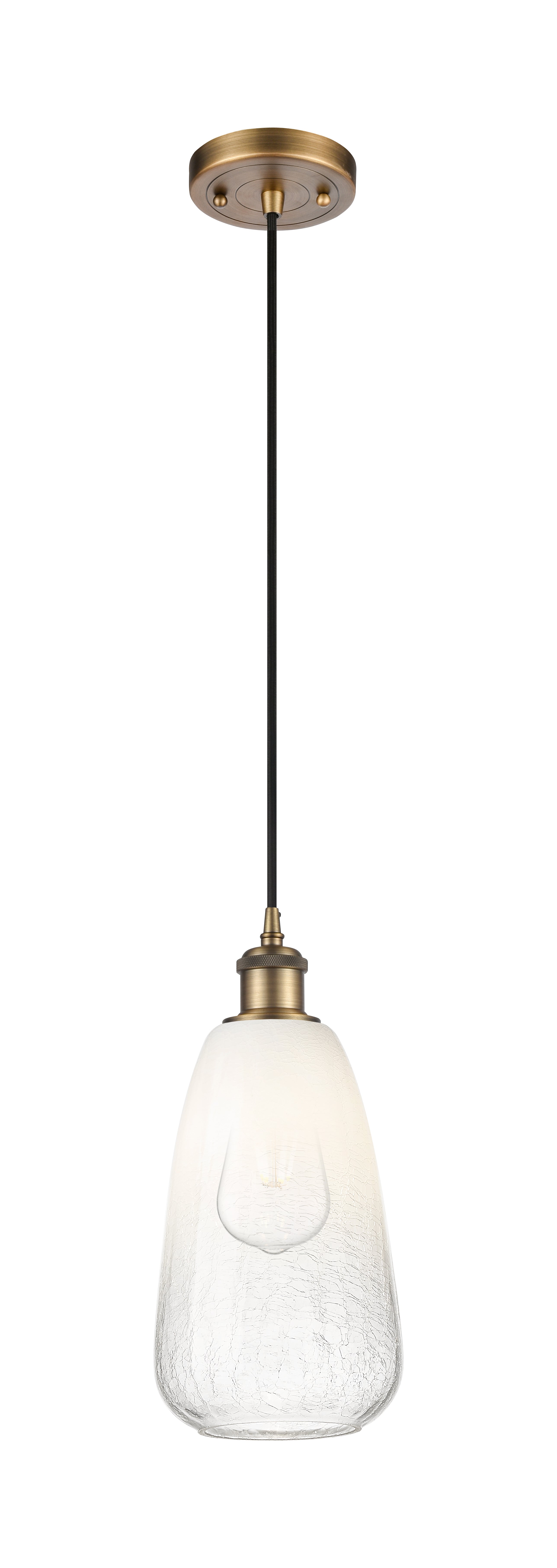 Ballston Mini Pendant Antique Brass 6 Inch