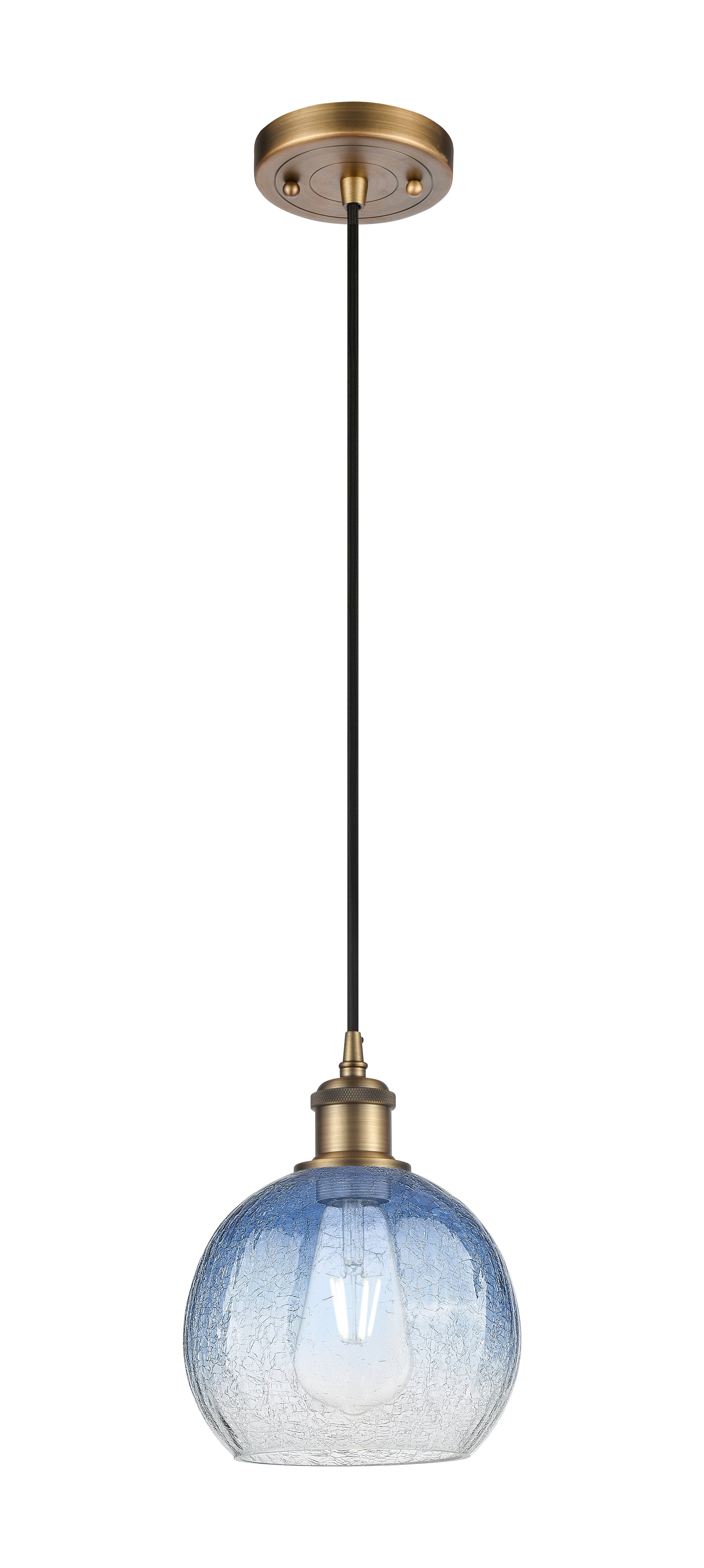 Ballston Mini Pendant Antique Brass