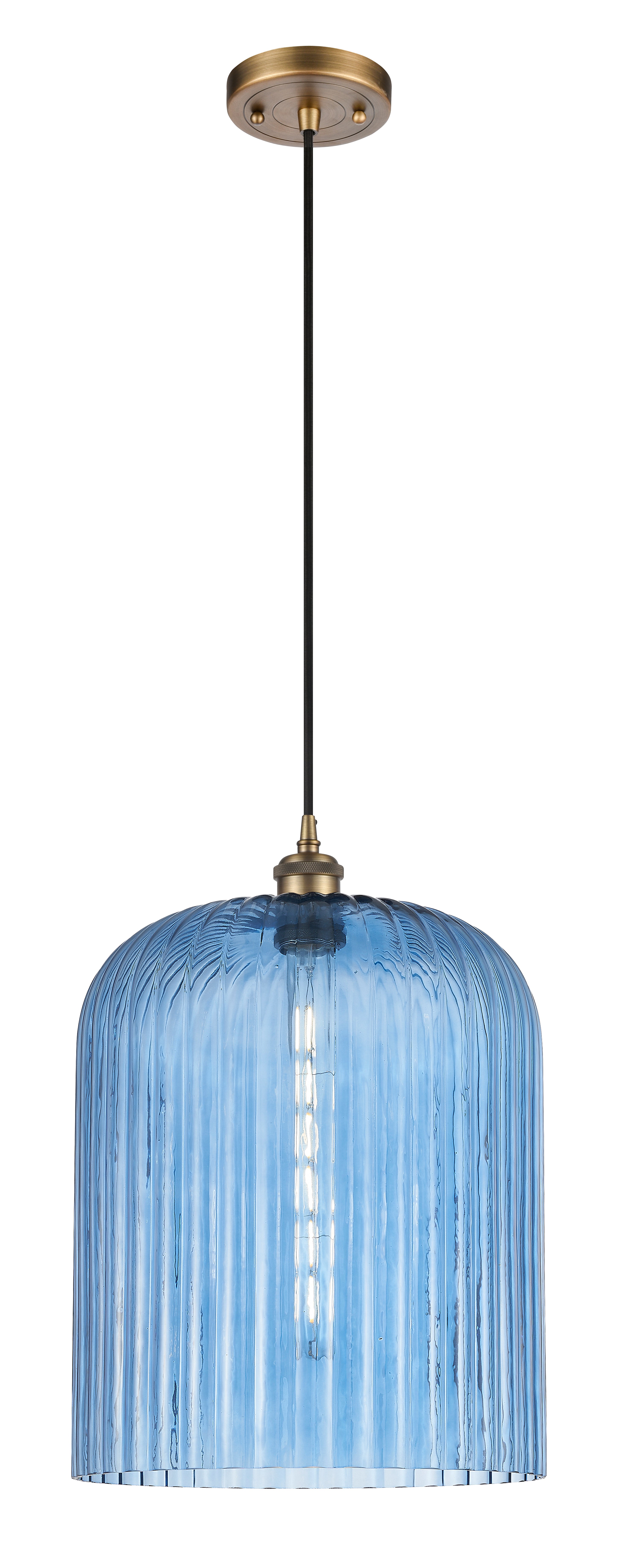 Ballston Mini Pendant Antique Brass Finish