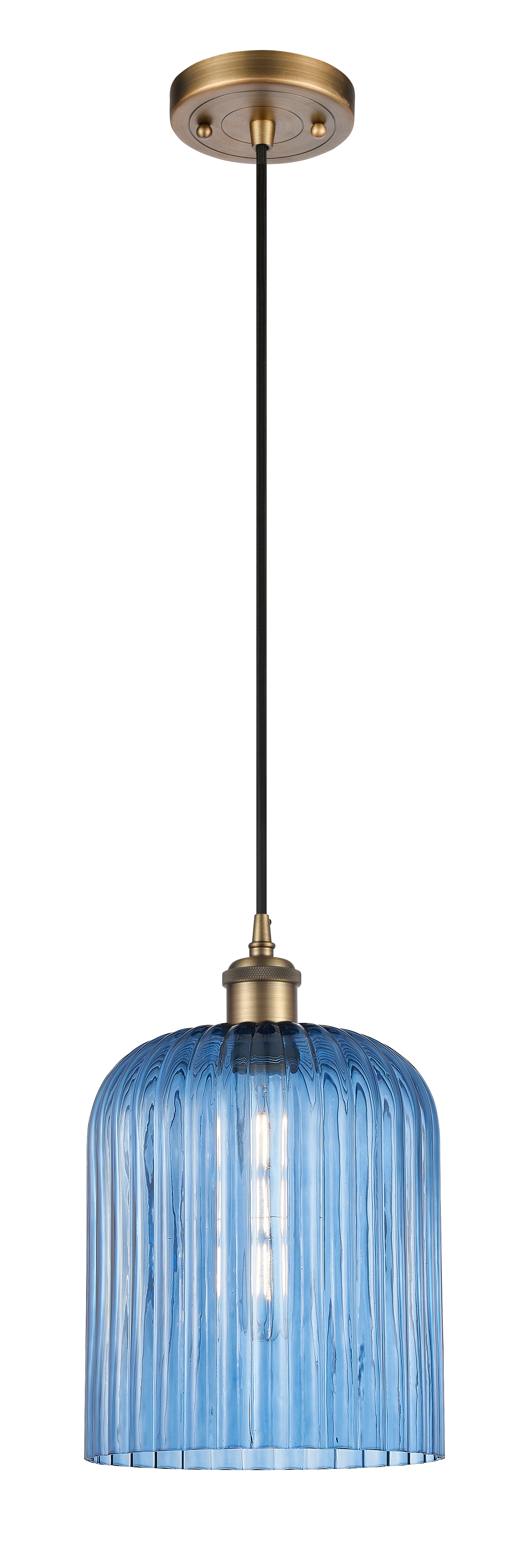 Ballston Mini Pendant Antique Brass 5 Inch